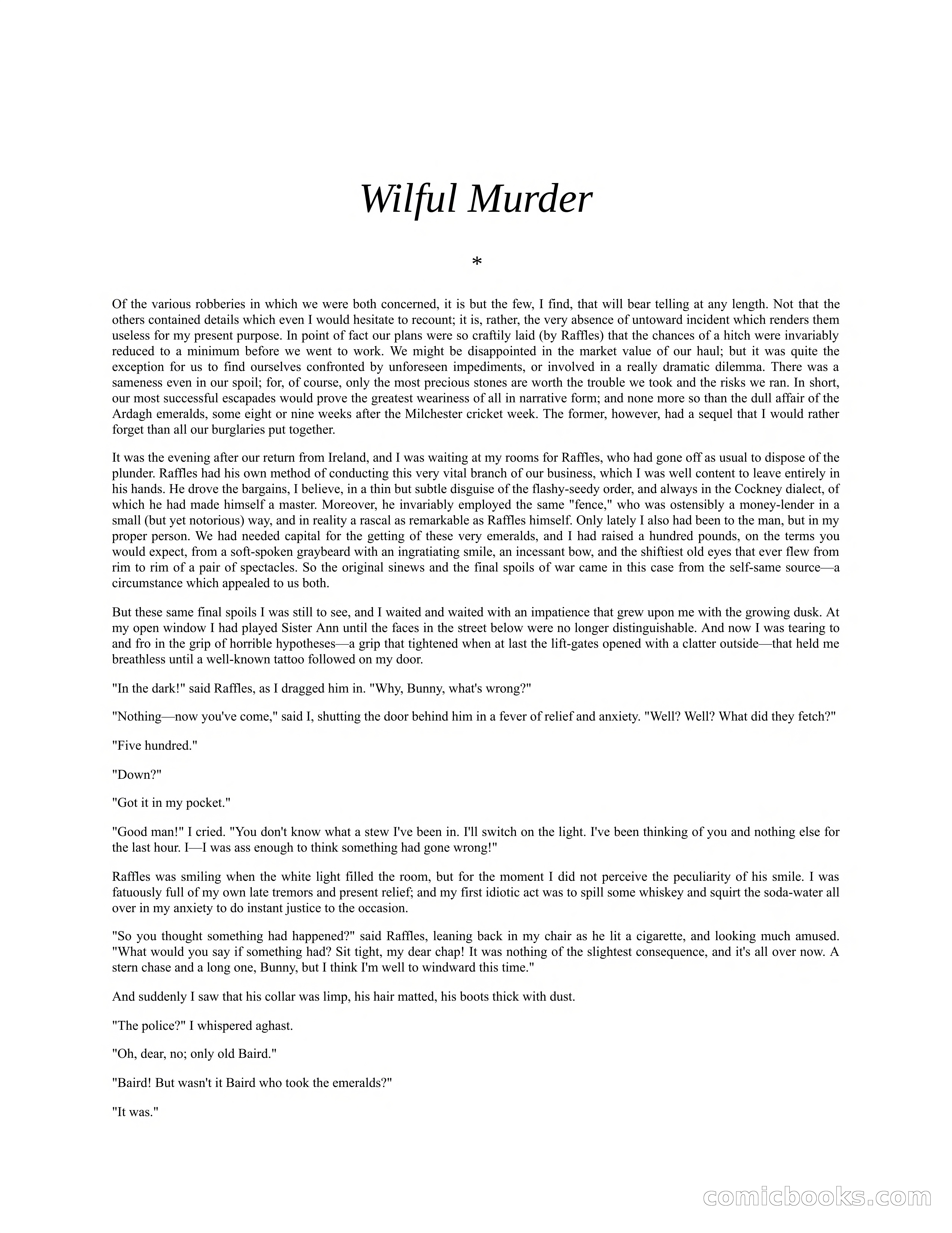 Arthur J. Raffles — page 41 of 290