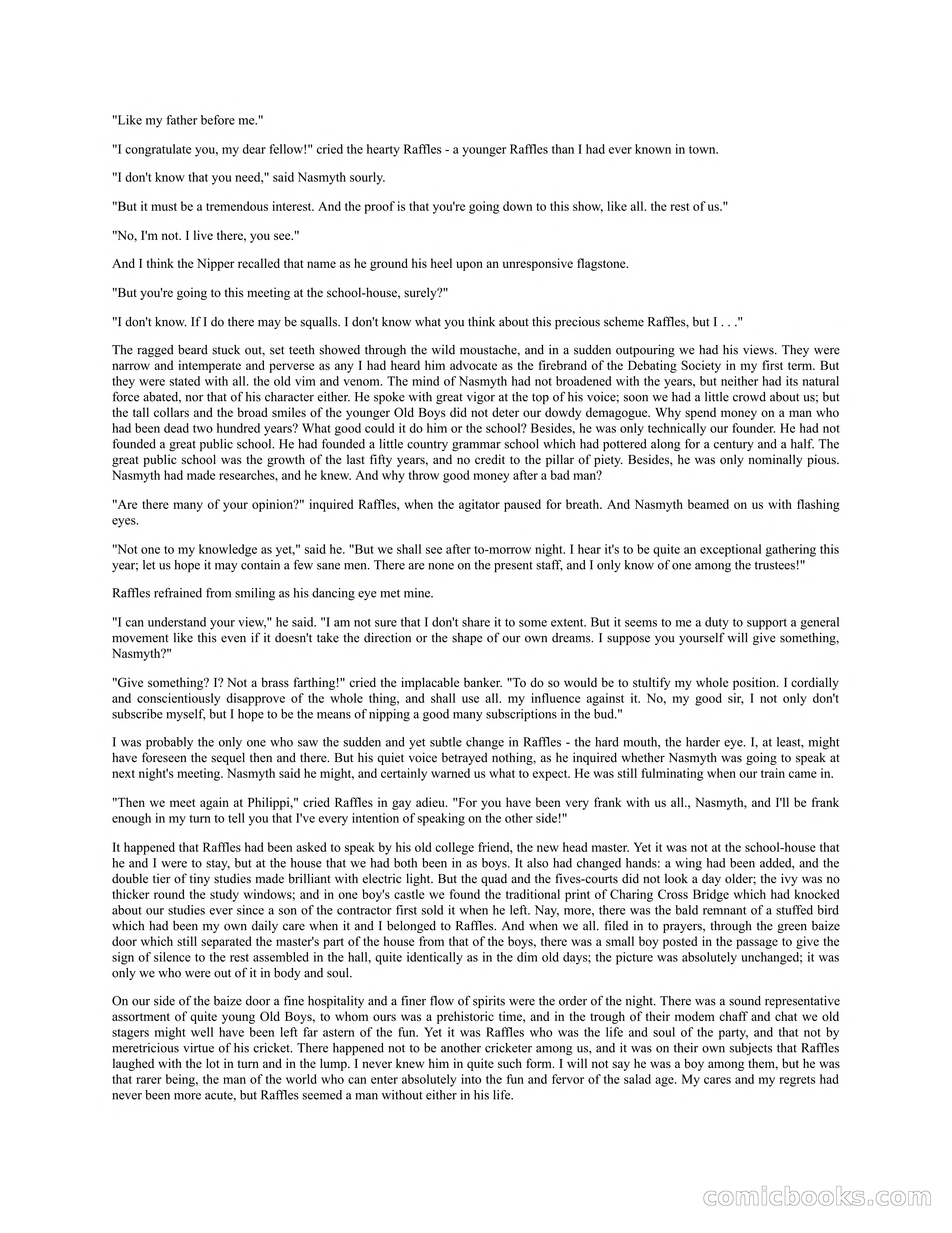 Arthur J. Raffles — page 57 of 290