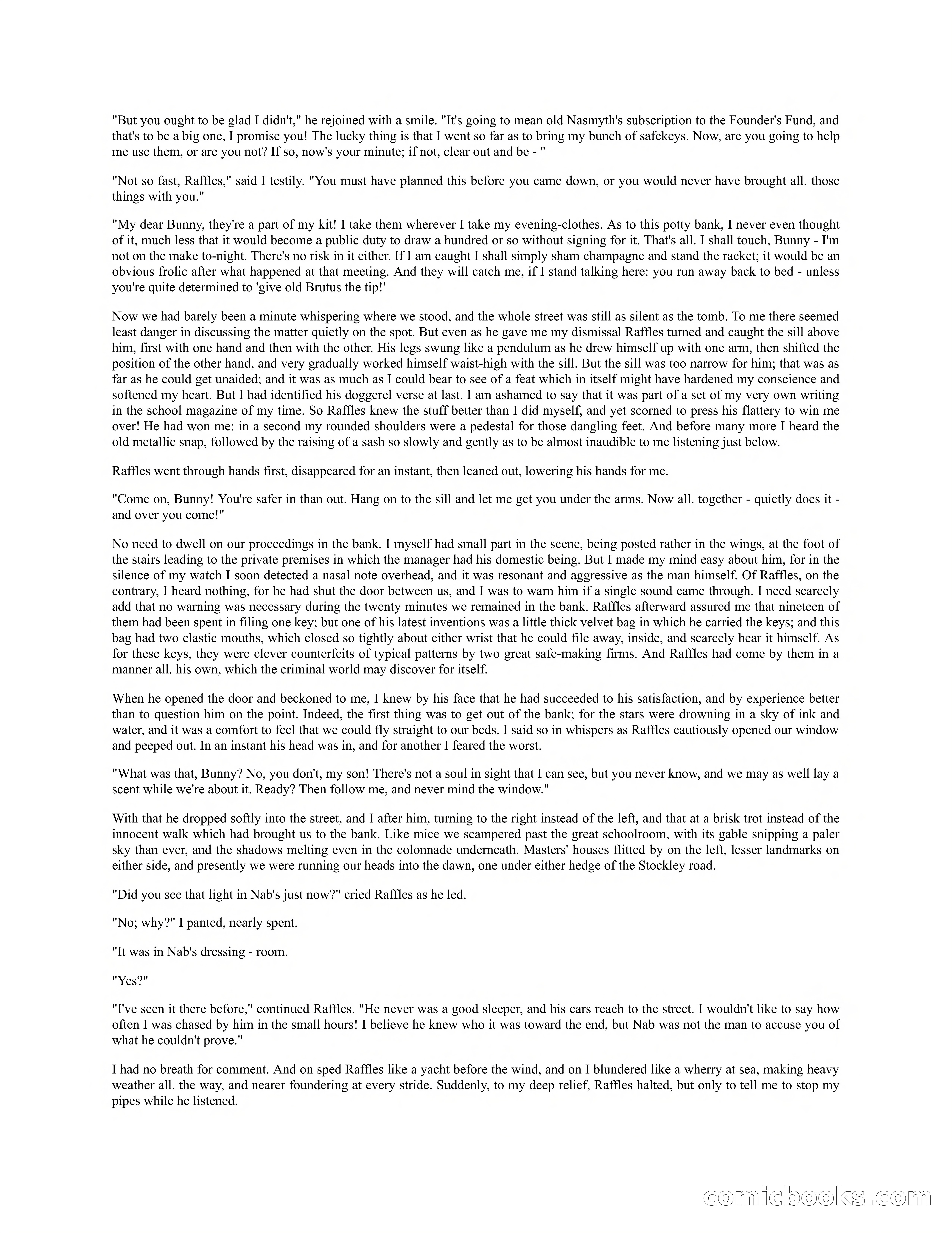 Arthur J. Raffles — page 61 of 290