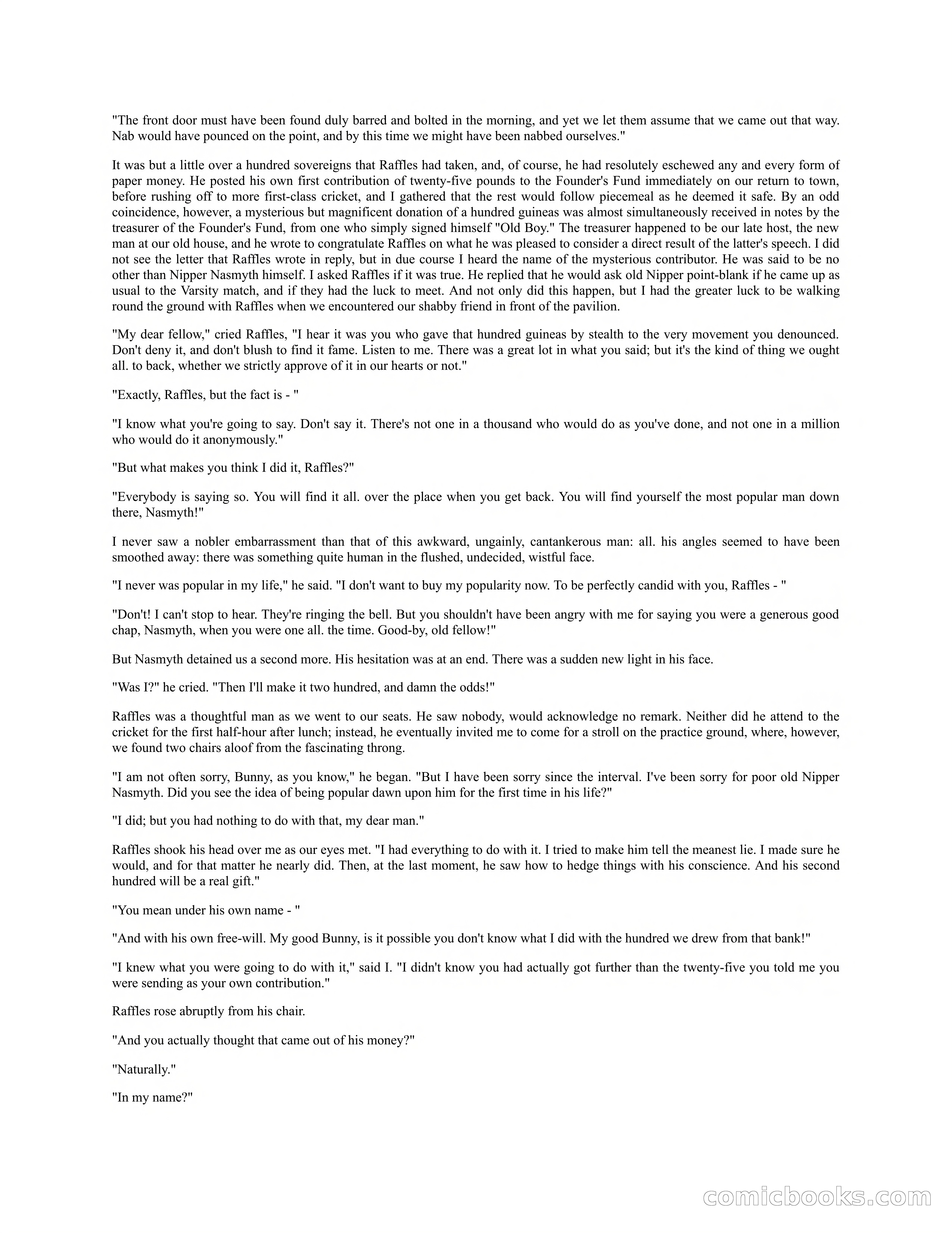 Arthur J. Raffles — page 63 of 290