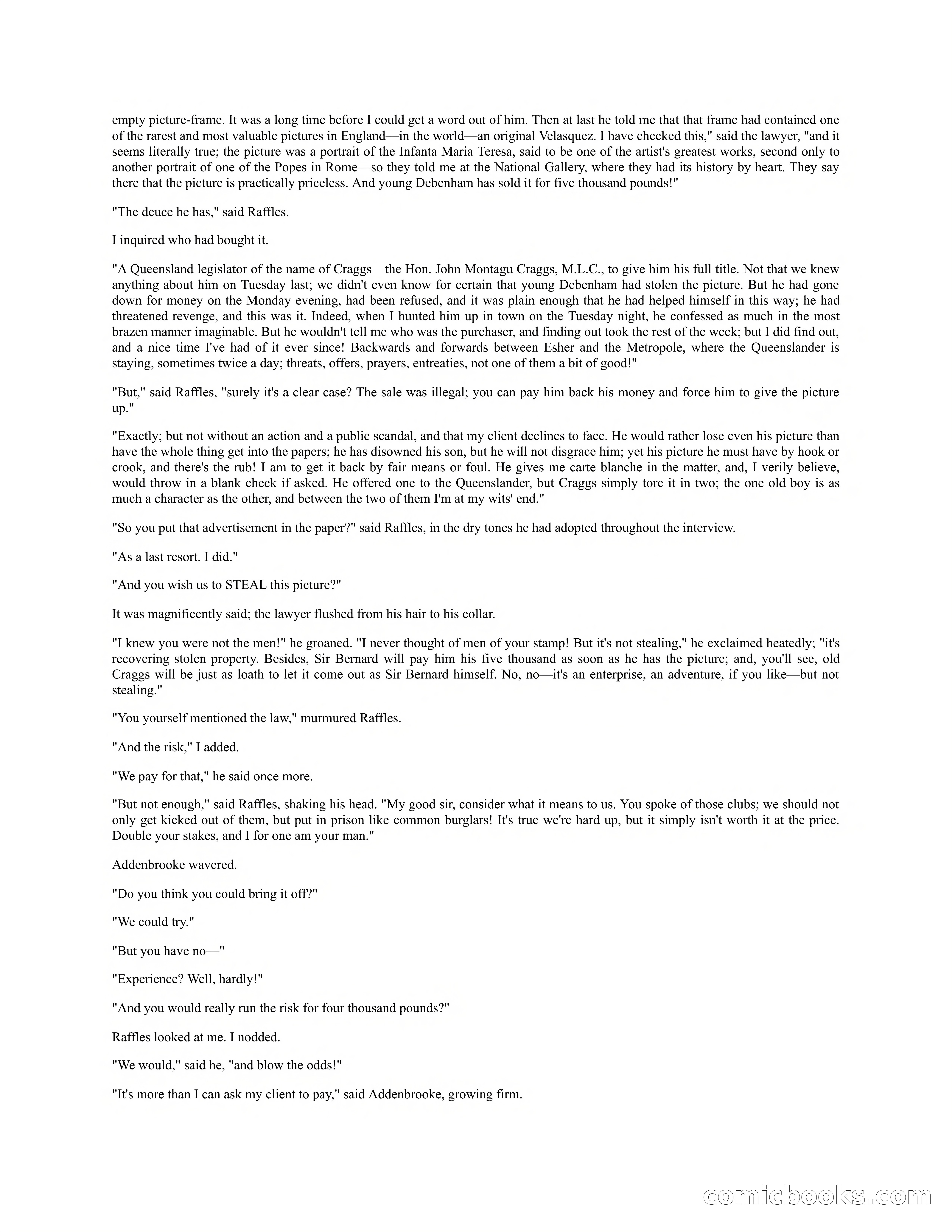 Arthur J. Raffles — page 67 of 290