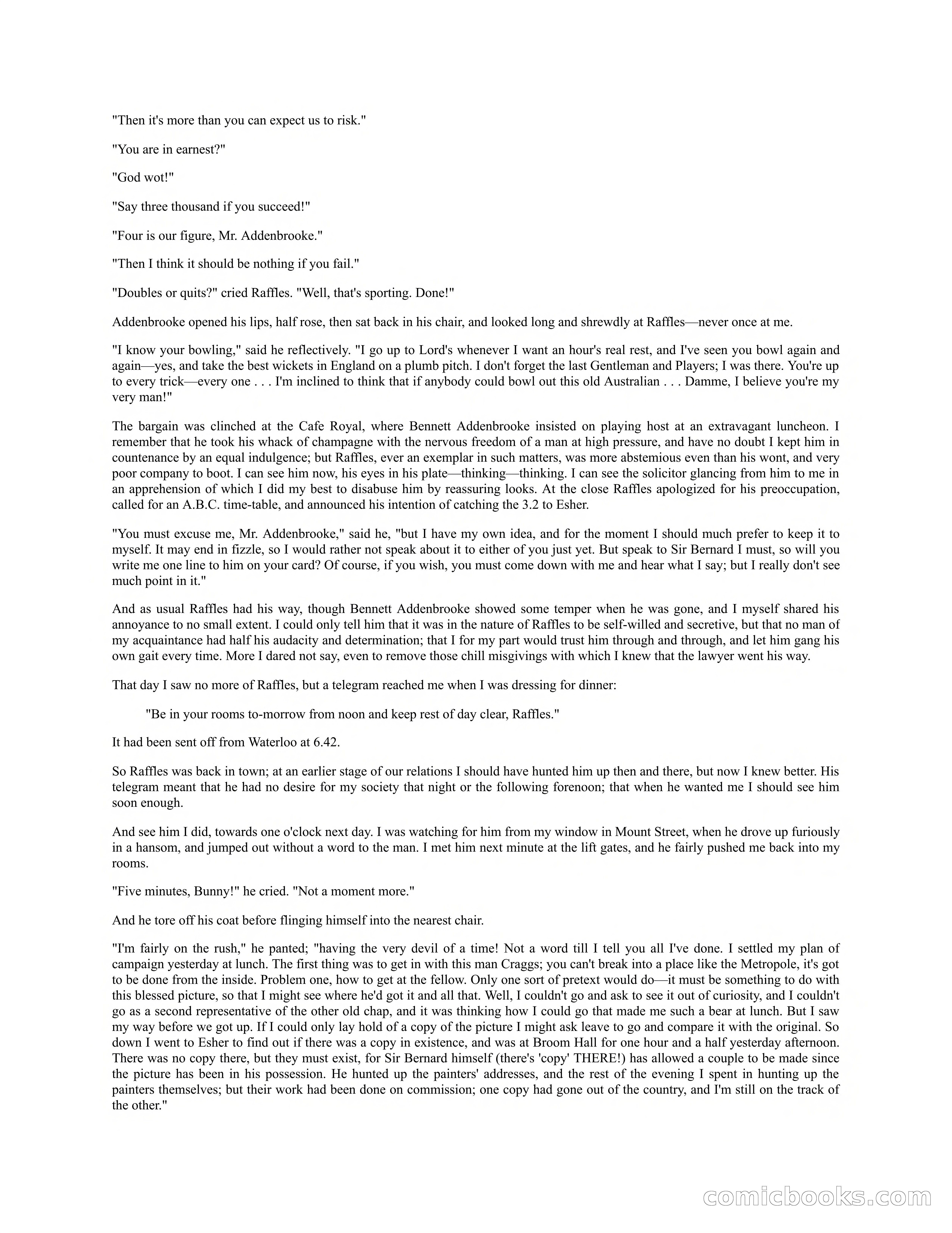 Arthur J. Raffles — page 68 of 290