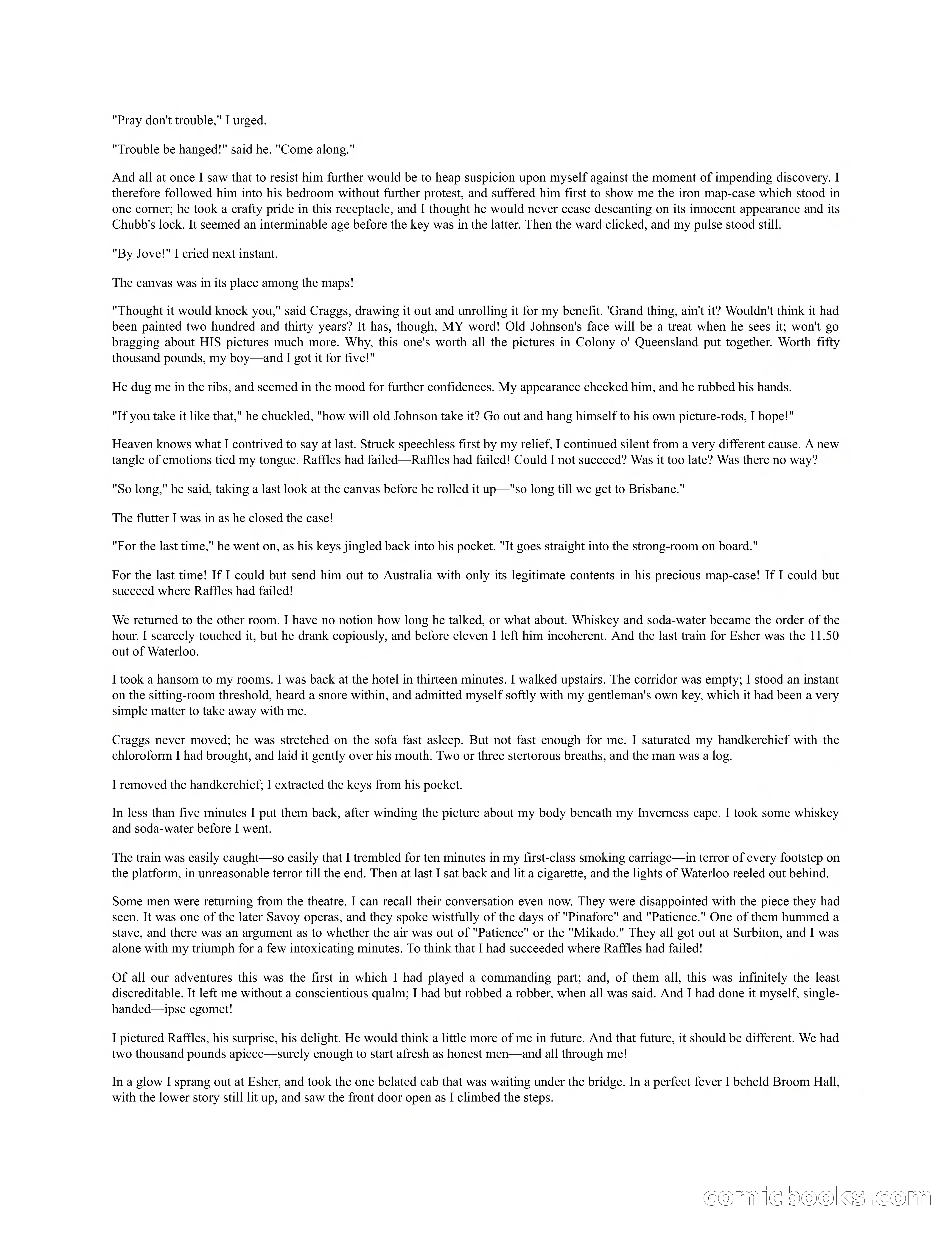 Arthur J. Raffles — page 71 of 290