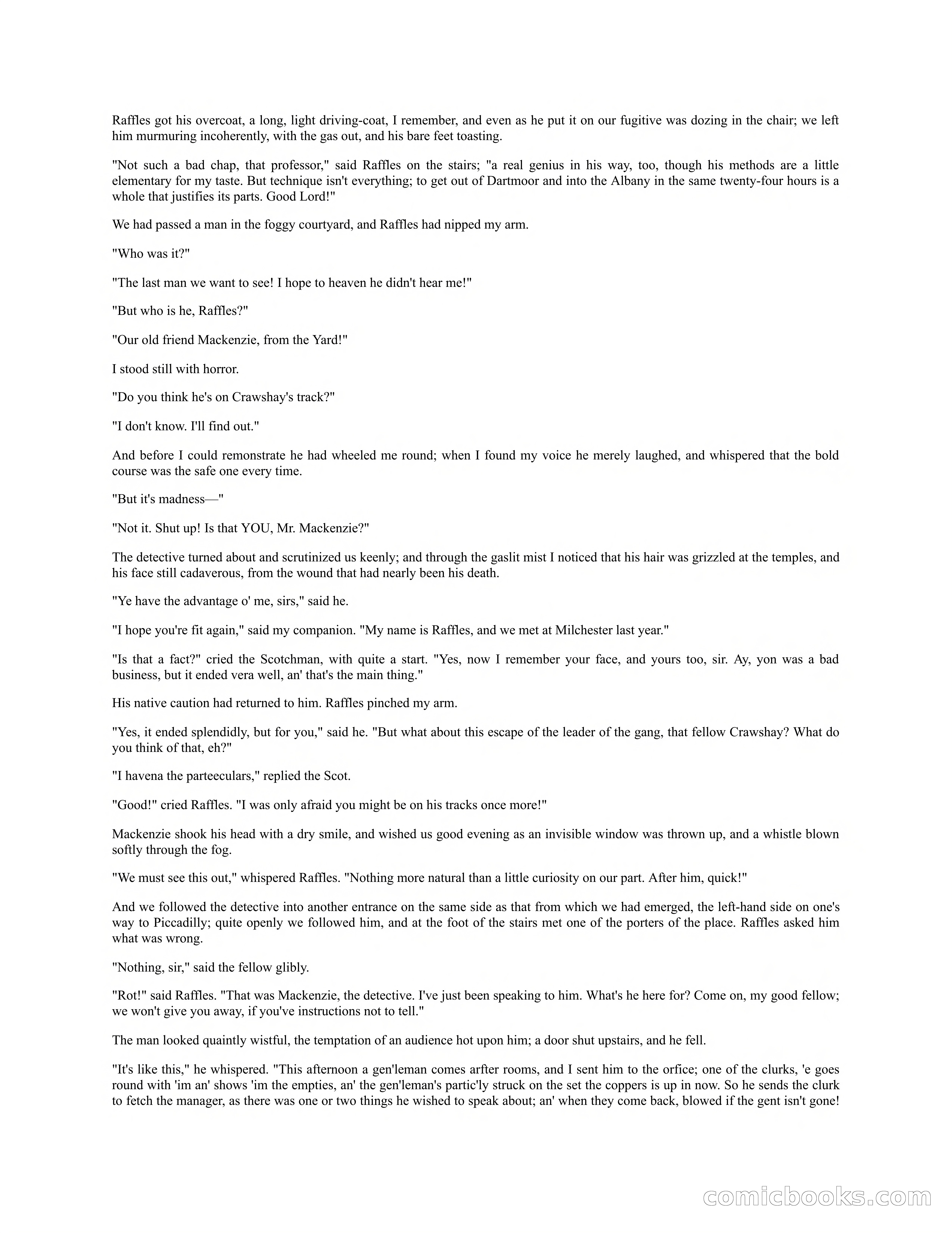 Arthur J. Raffles — page 77 of 290