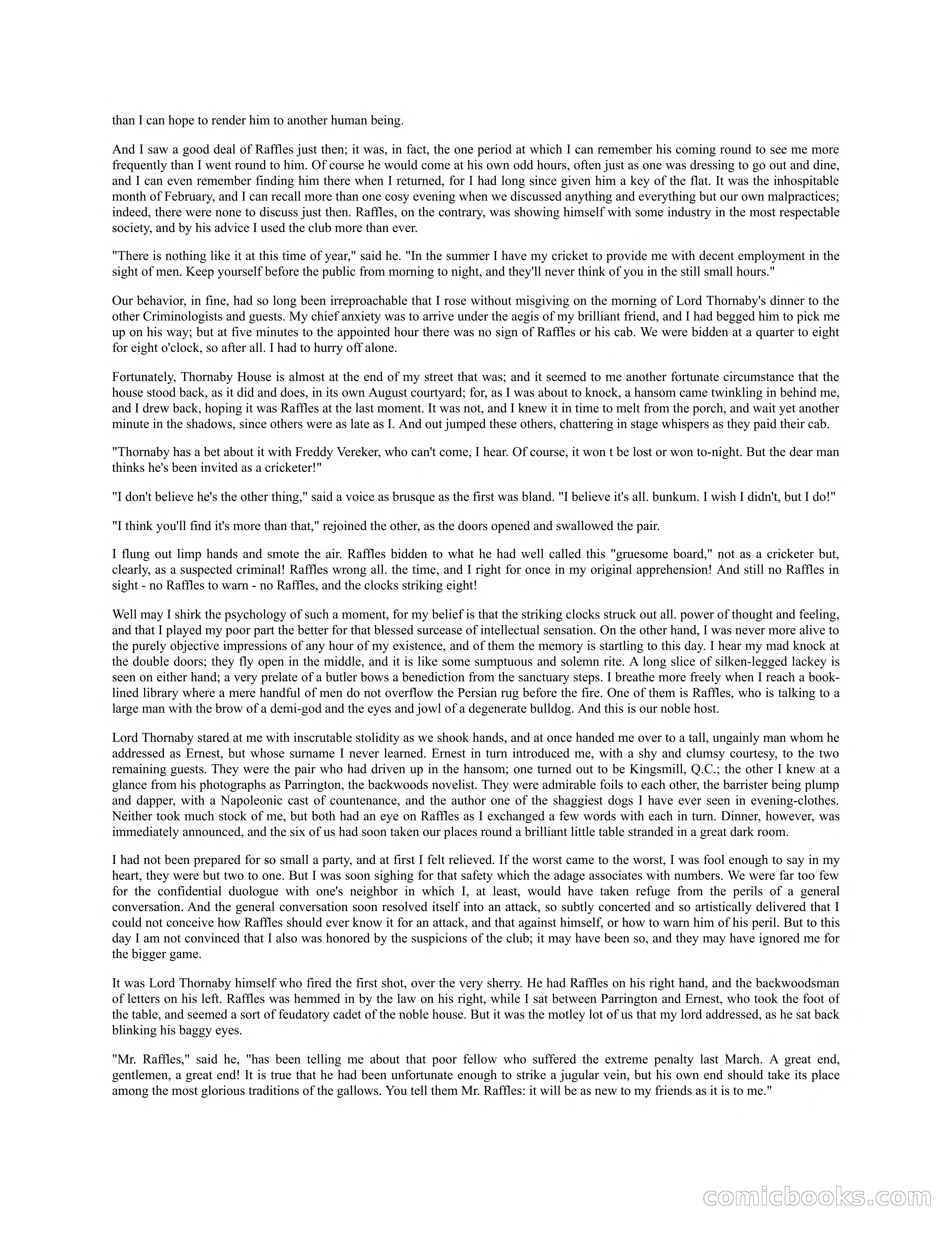 Arthur J. Raffles — page 82 of 290