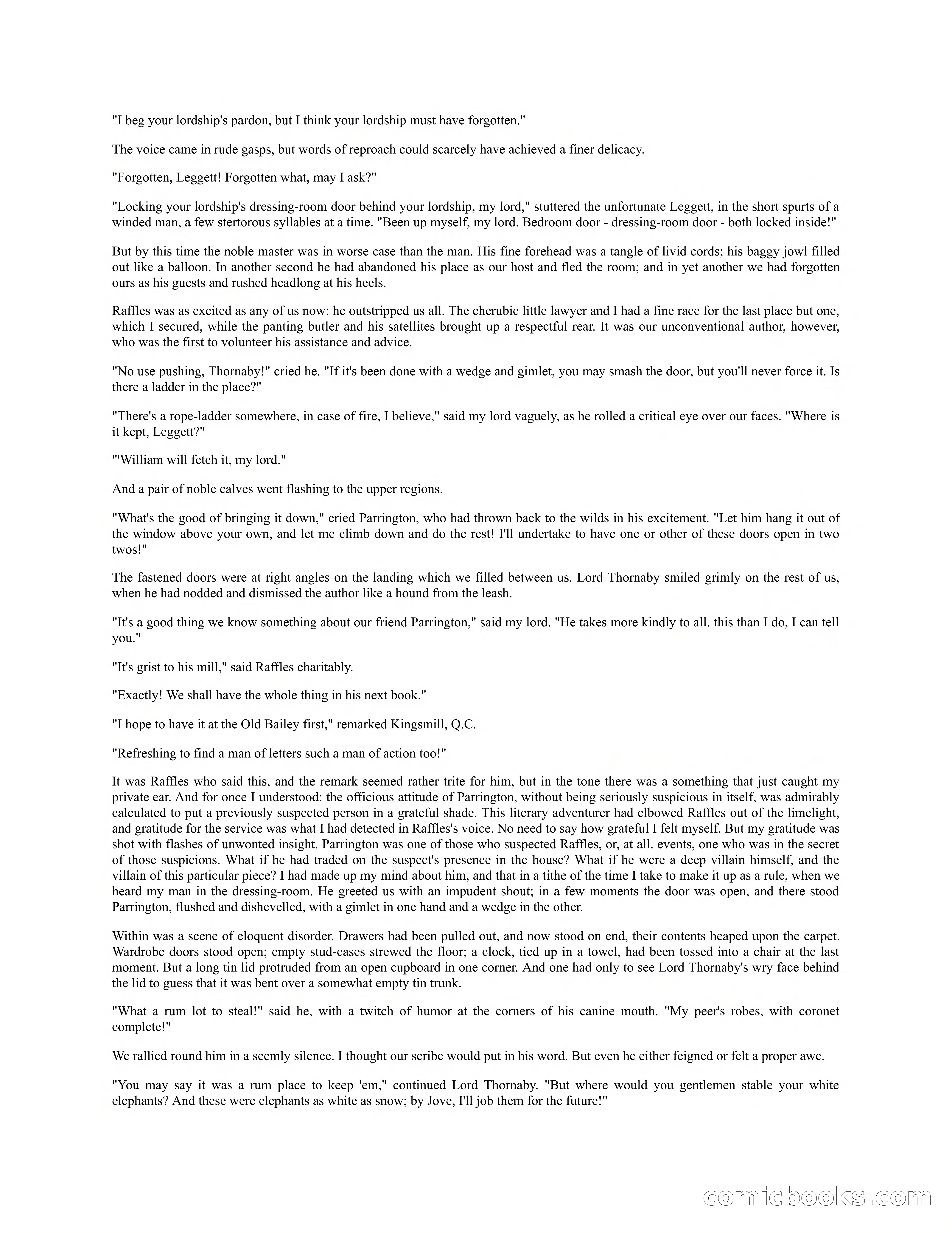 Arthur J. Raffles — page 85 of 290