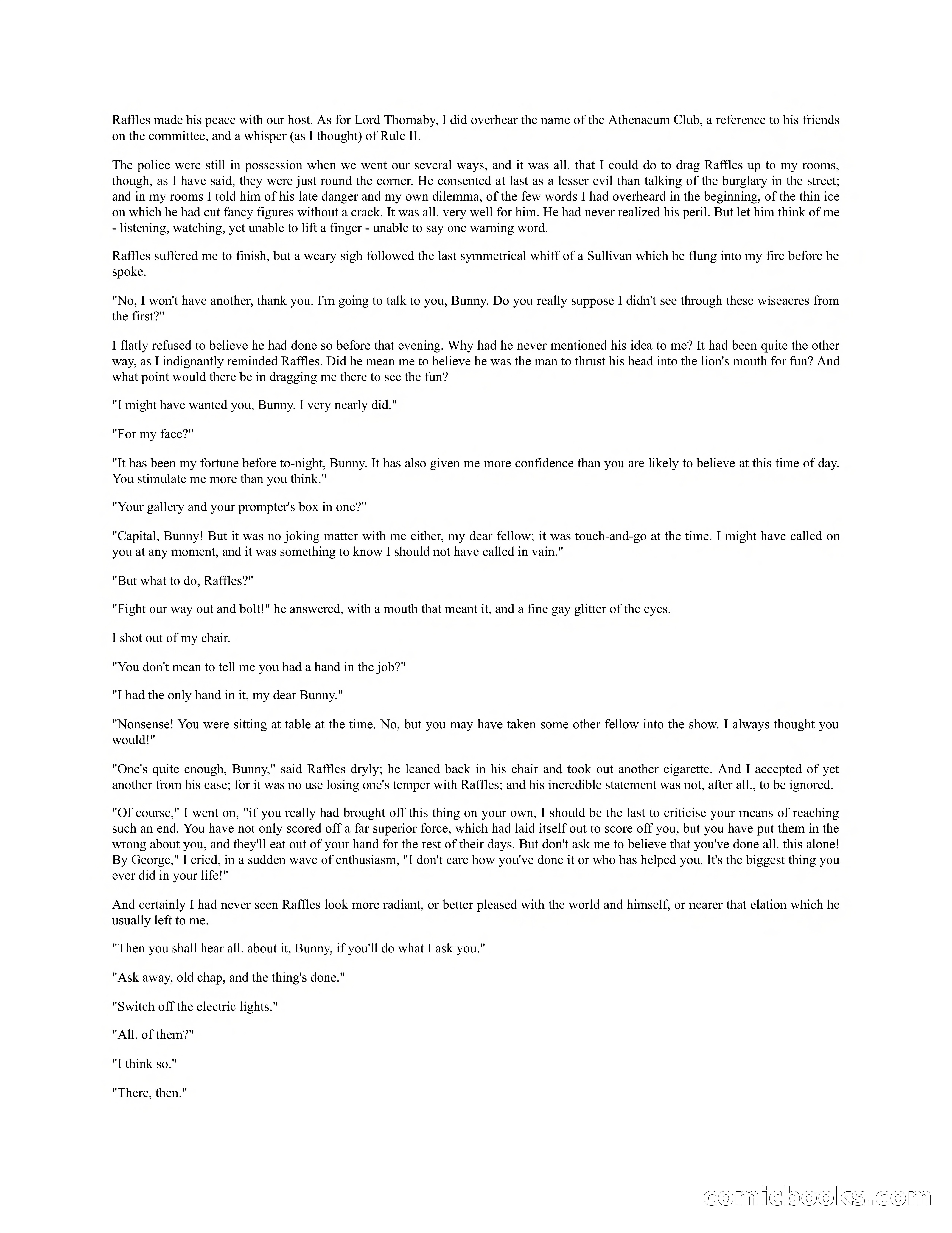 Arthur J. Raffles — page 87 of 290