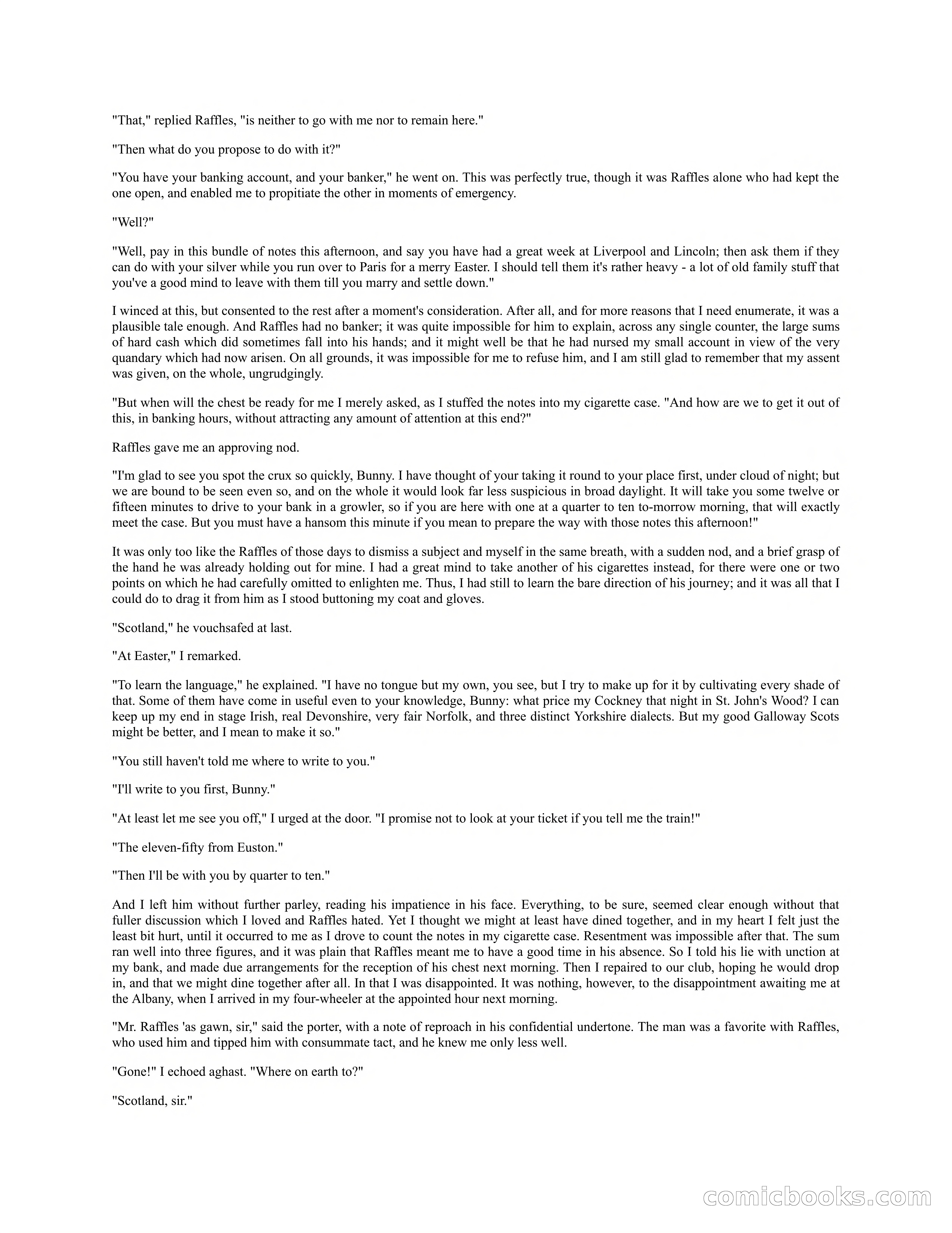 Arthur J. Raffles — page 91 of 290
