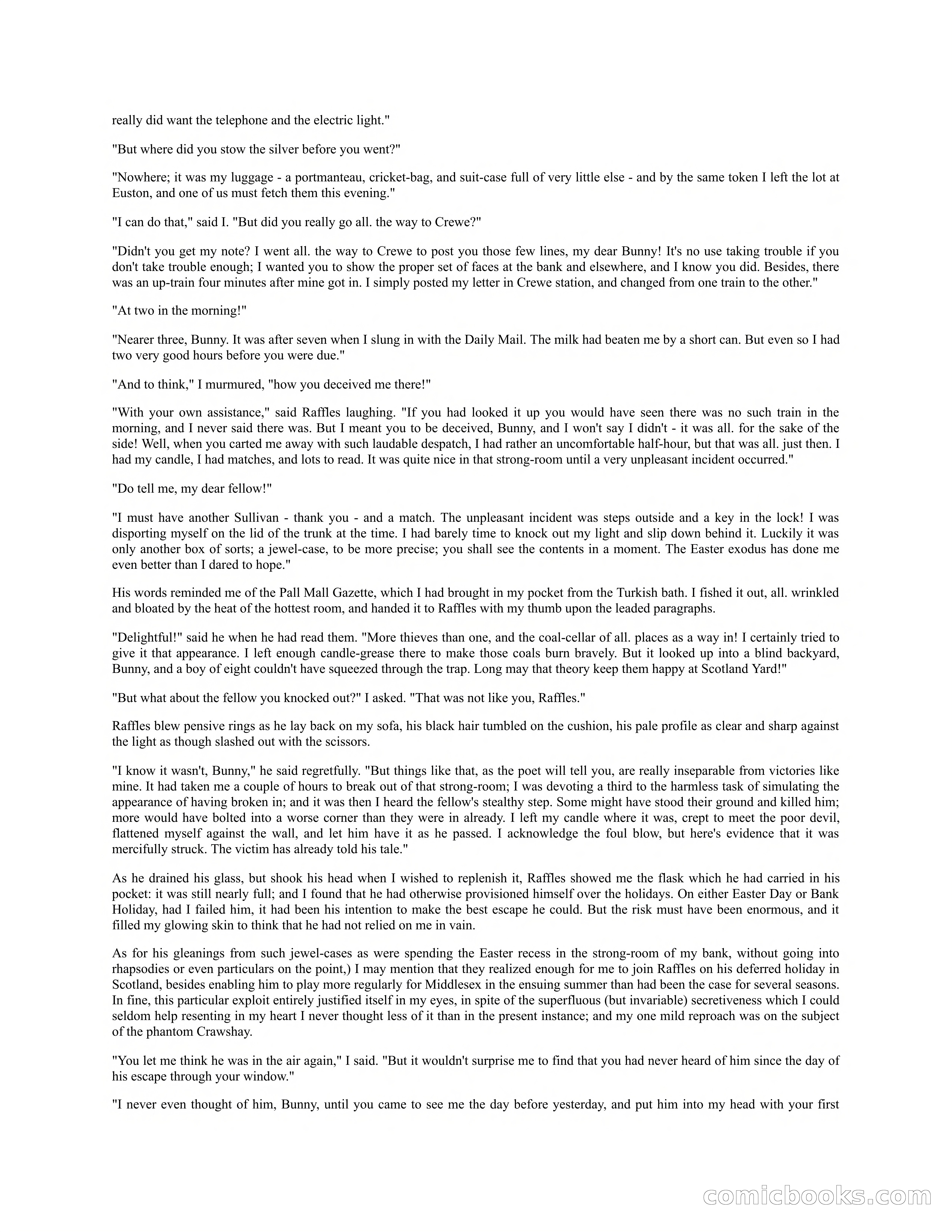 Arthur J. Raffles — page 95 of 290