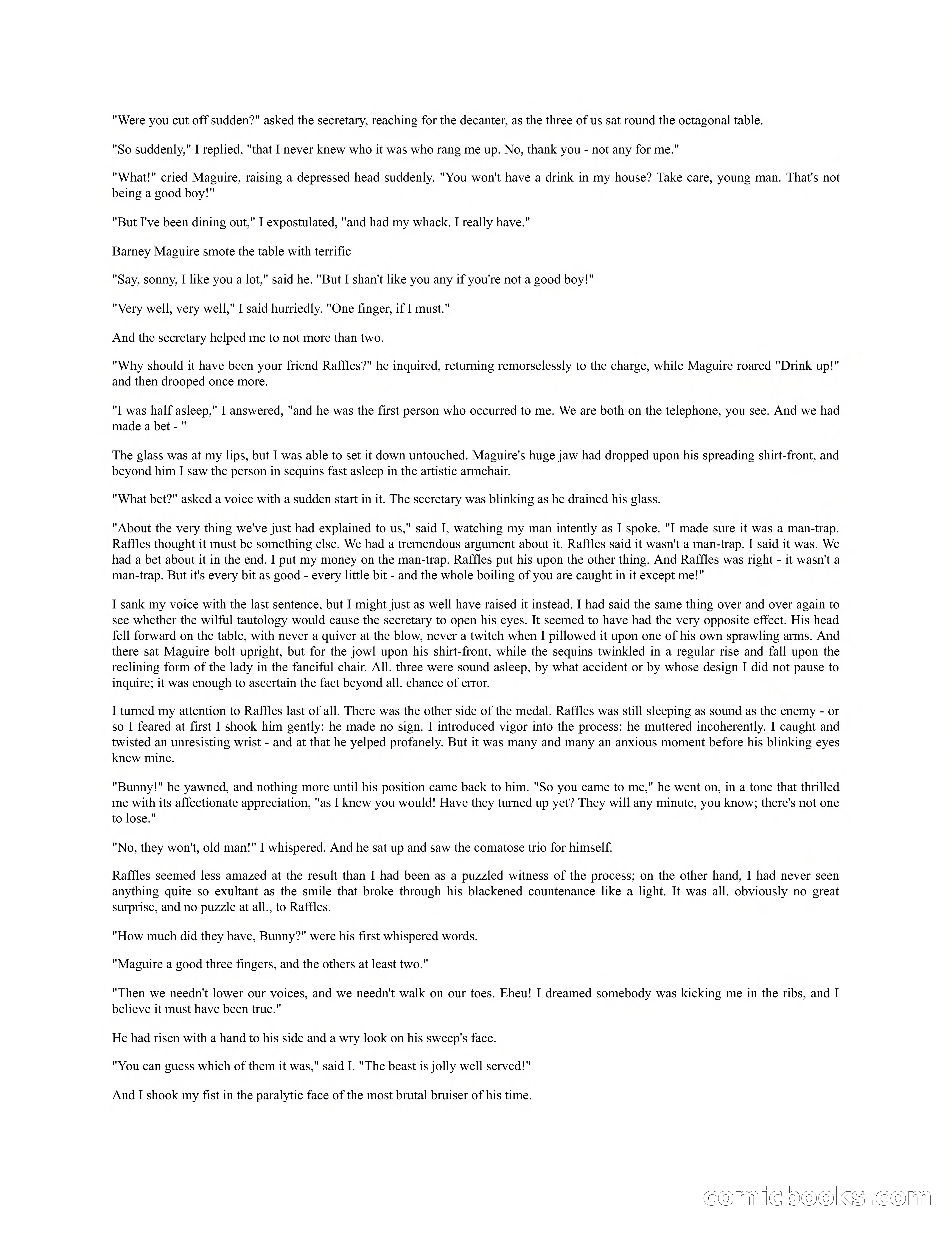 Arthur J. Raffles — page 108 of 290