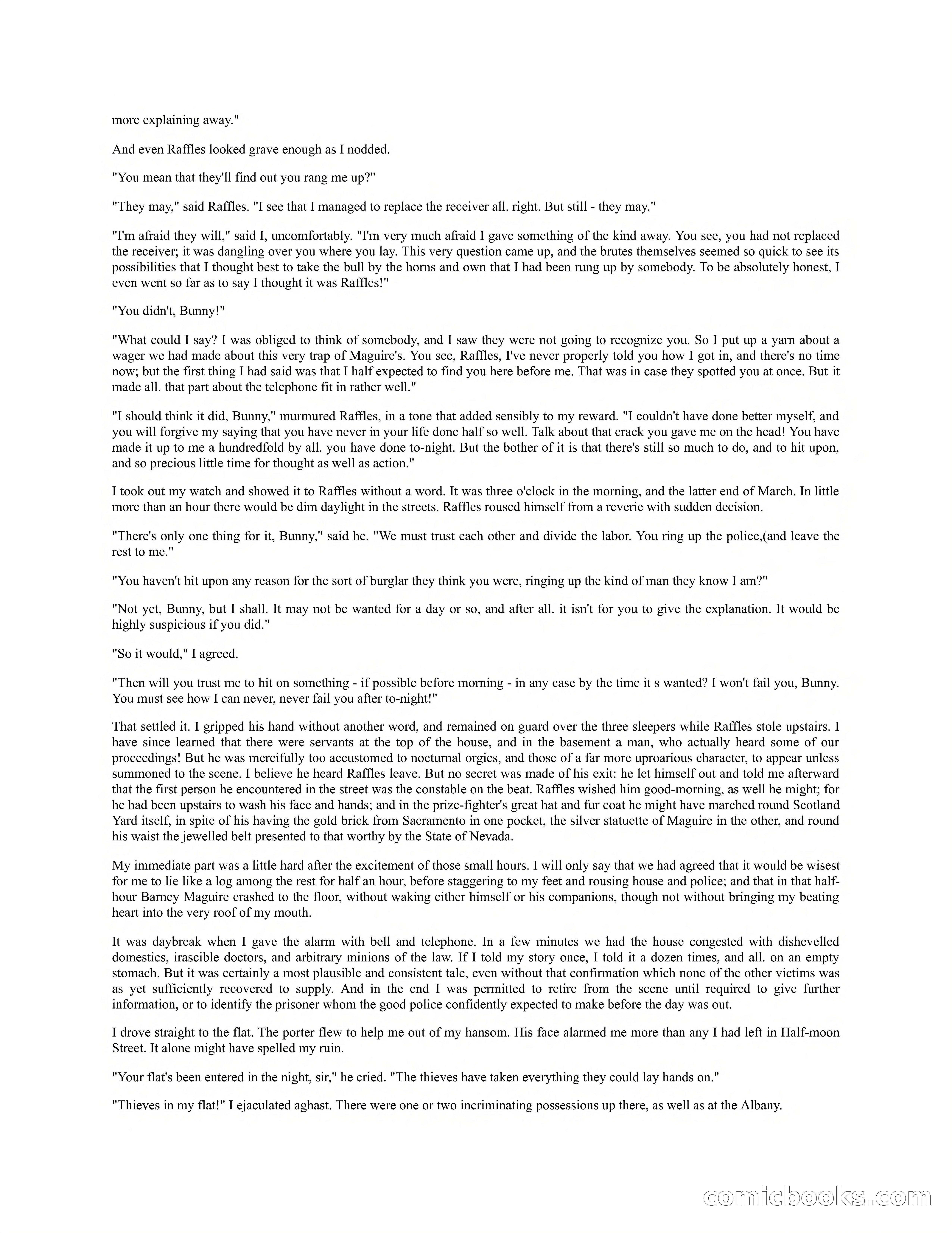 Arthur J. Raffles — page 110 of 290