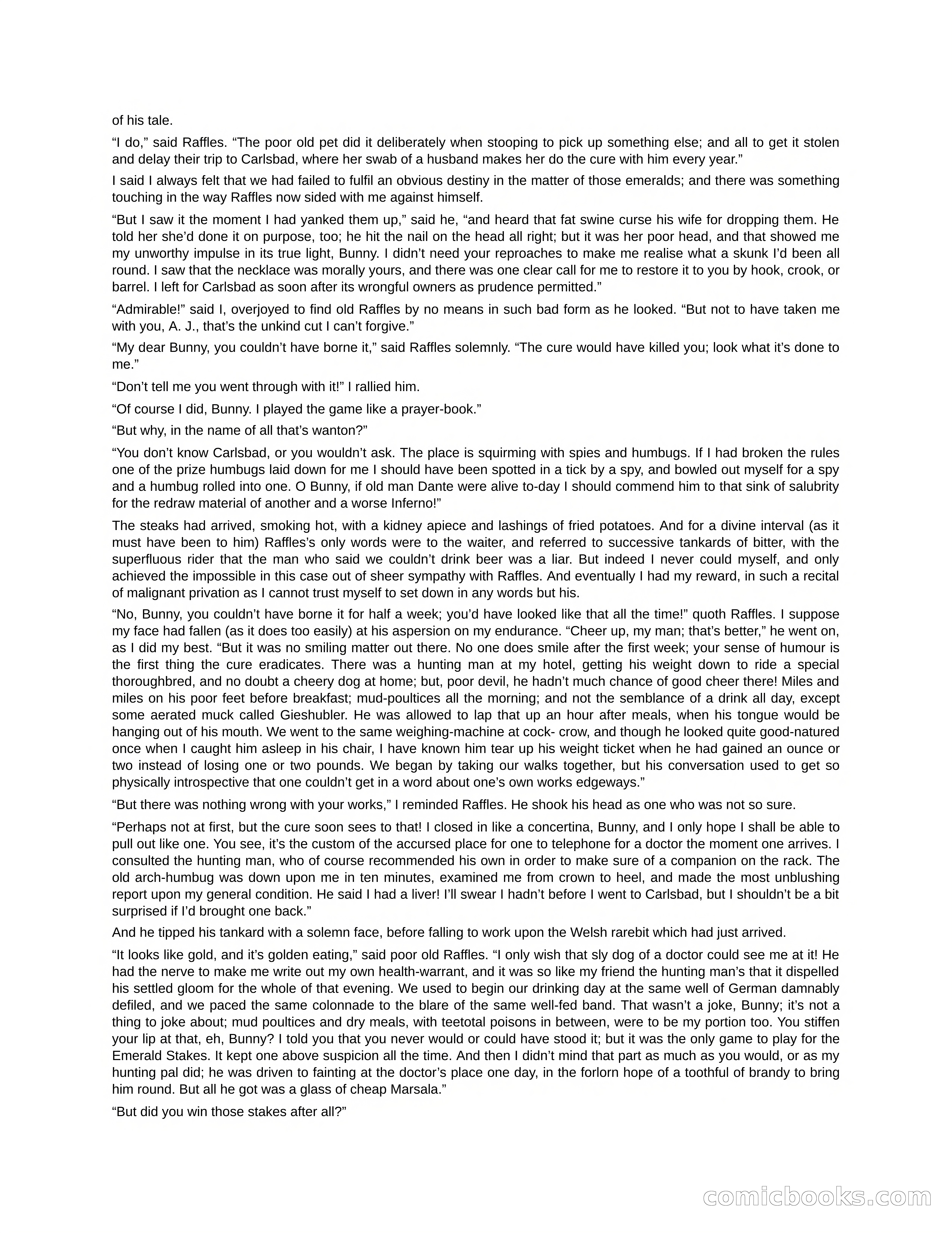 Arthur J. Raffles — page 114 of 290