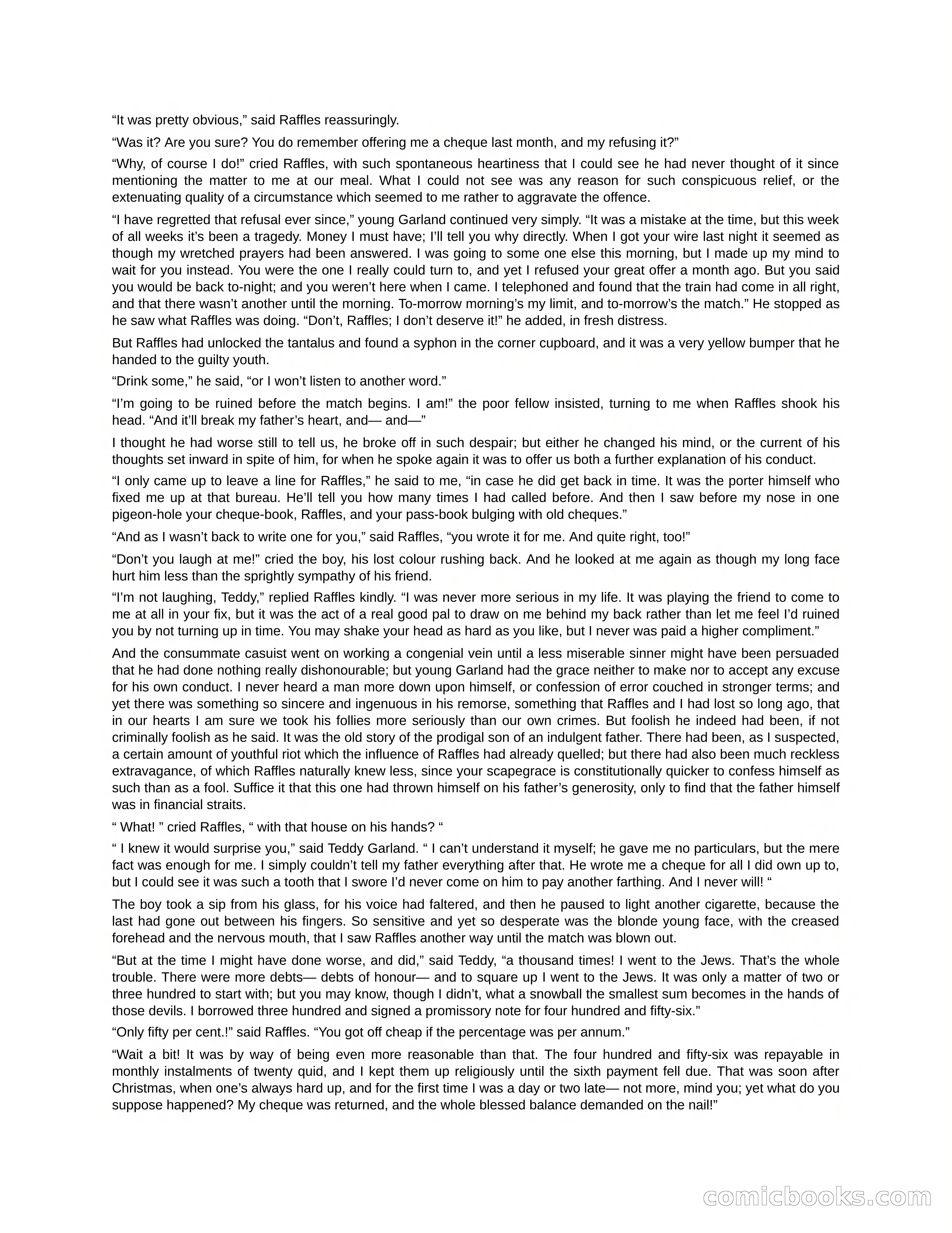 Arthur J. Raffles — page 117 of 290