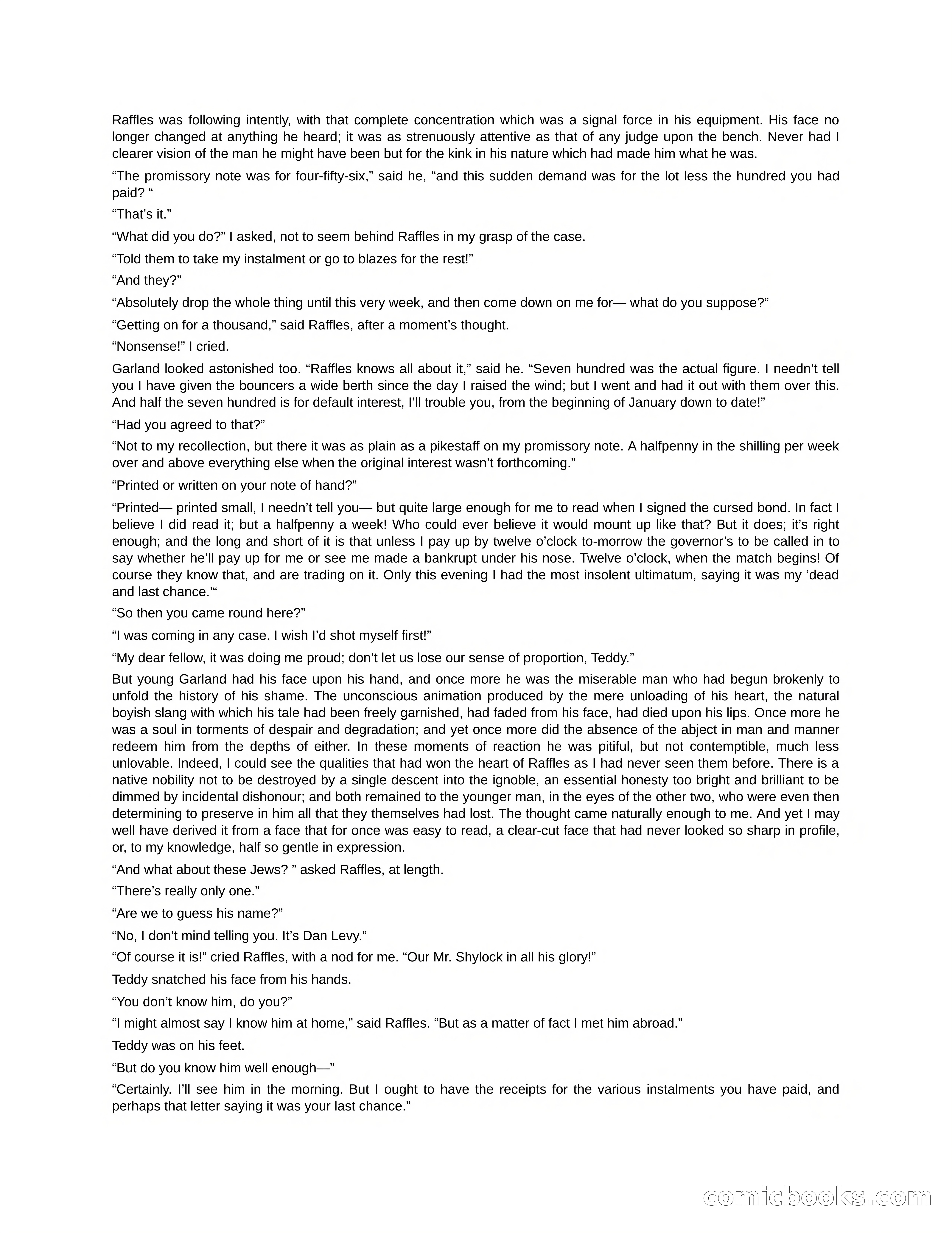 Arthur J. Raffles — page 118 of 290