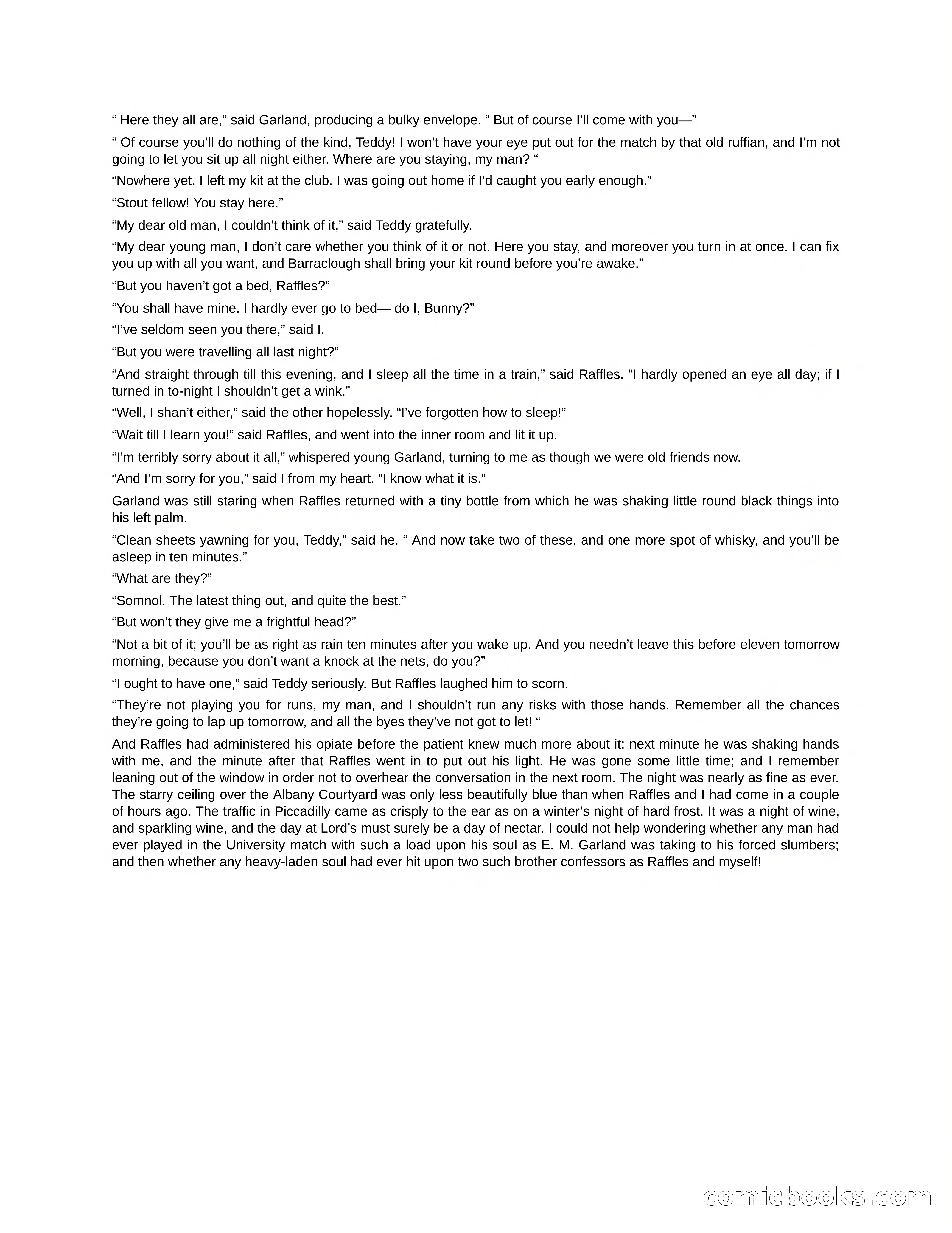Arthur J. Raffles — page 119 of 290