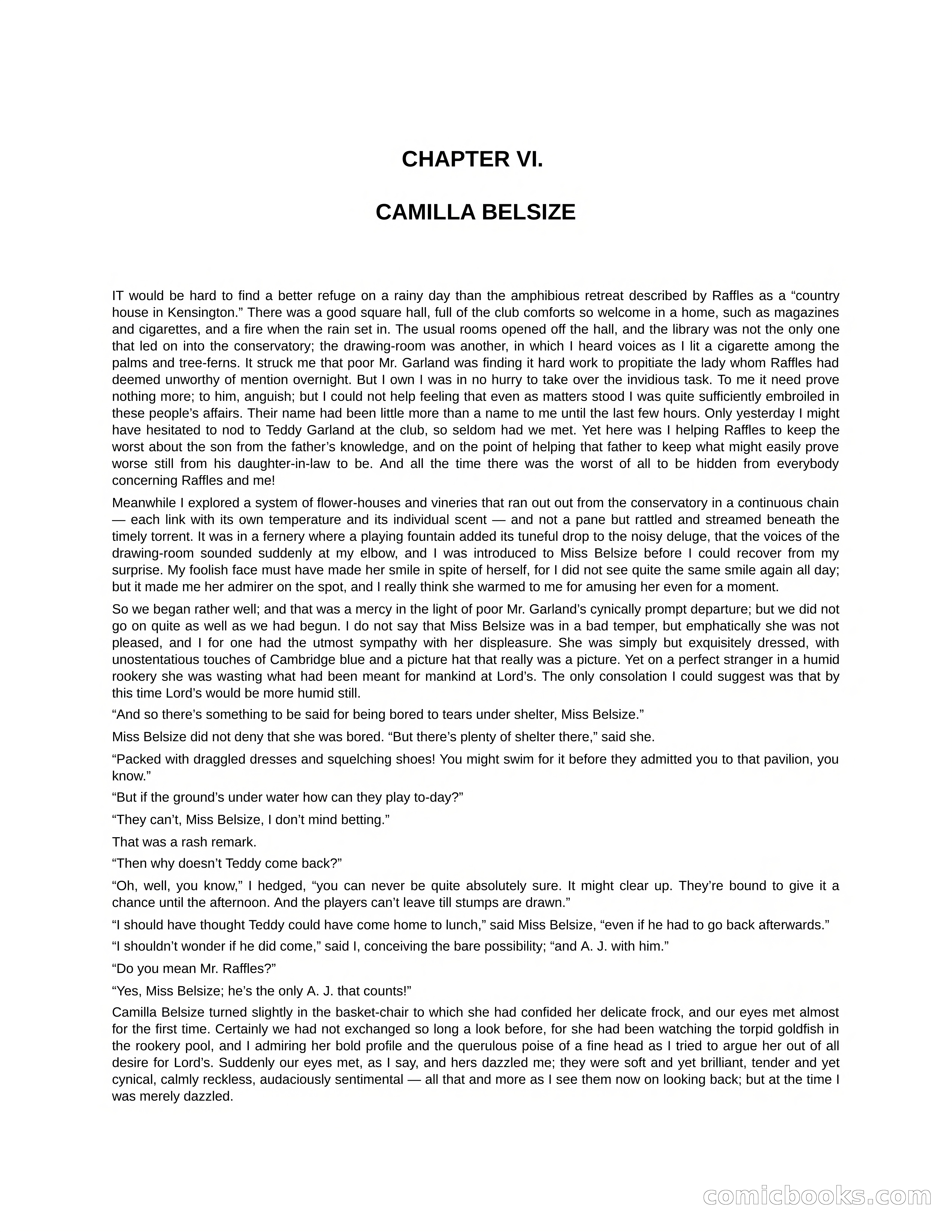 Arthur J. Raffles — page 133 of 290