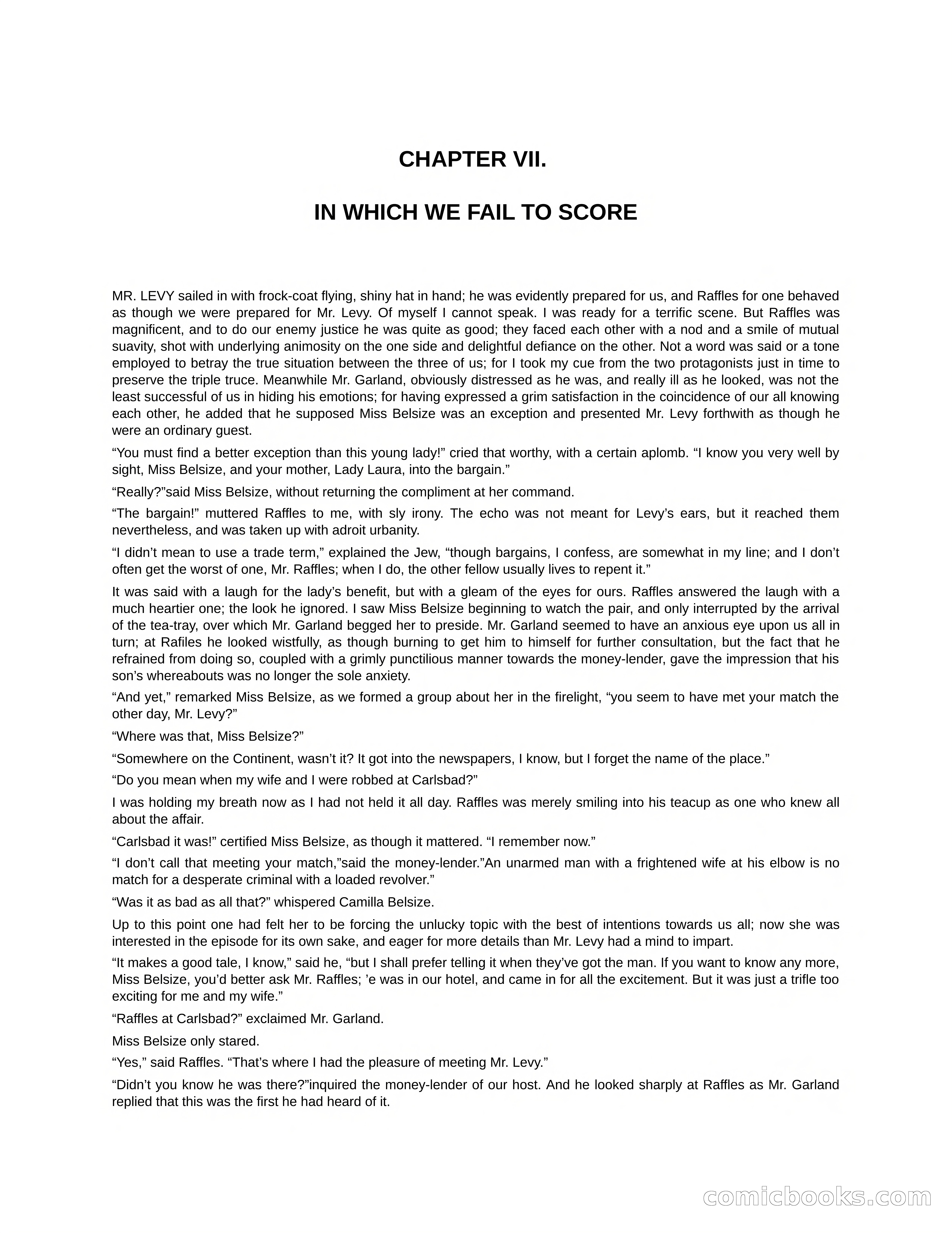 Arthur J. Raffles — page 137 of 290