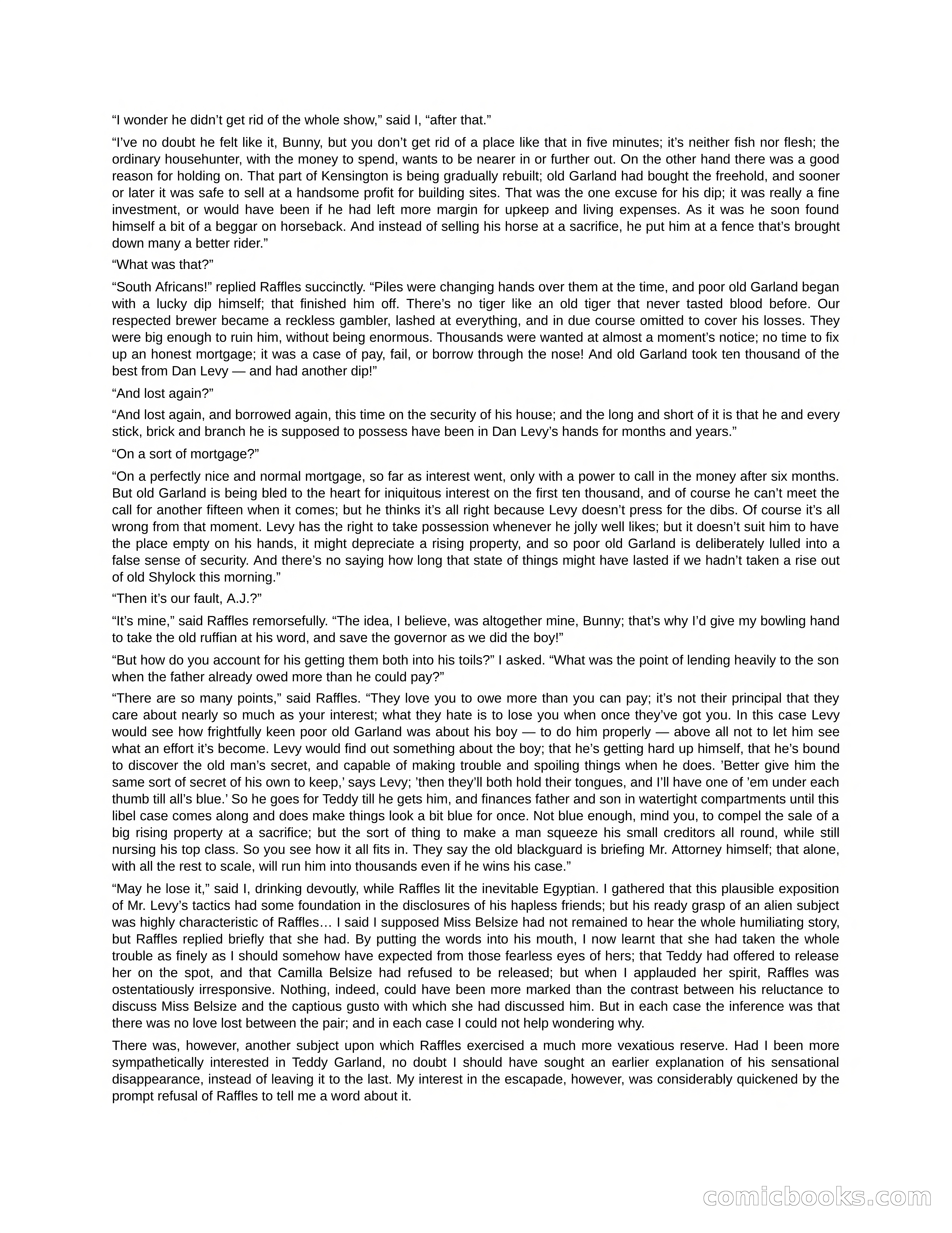 Arthur J. Raffles — page 142 of 290