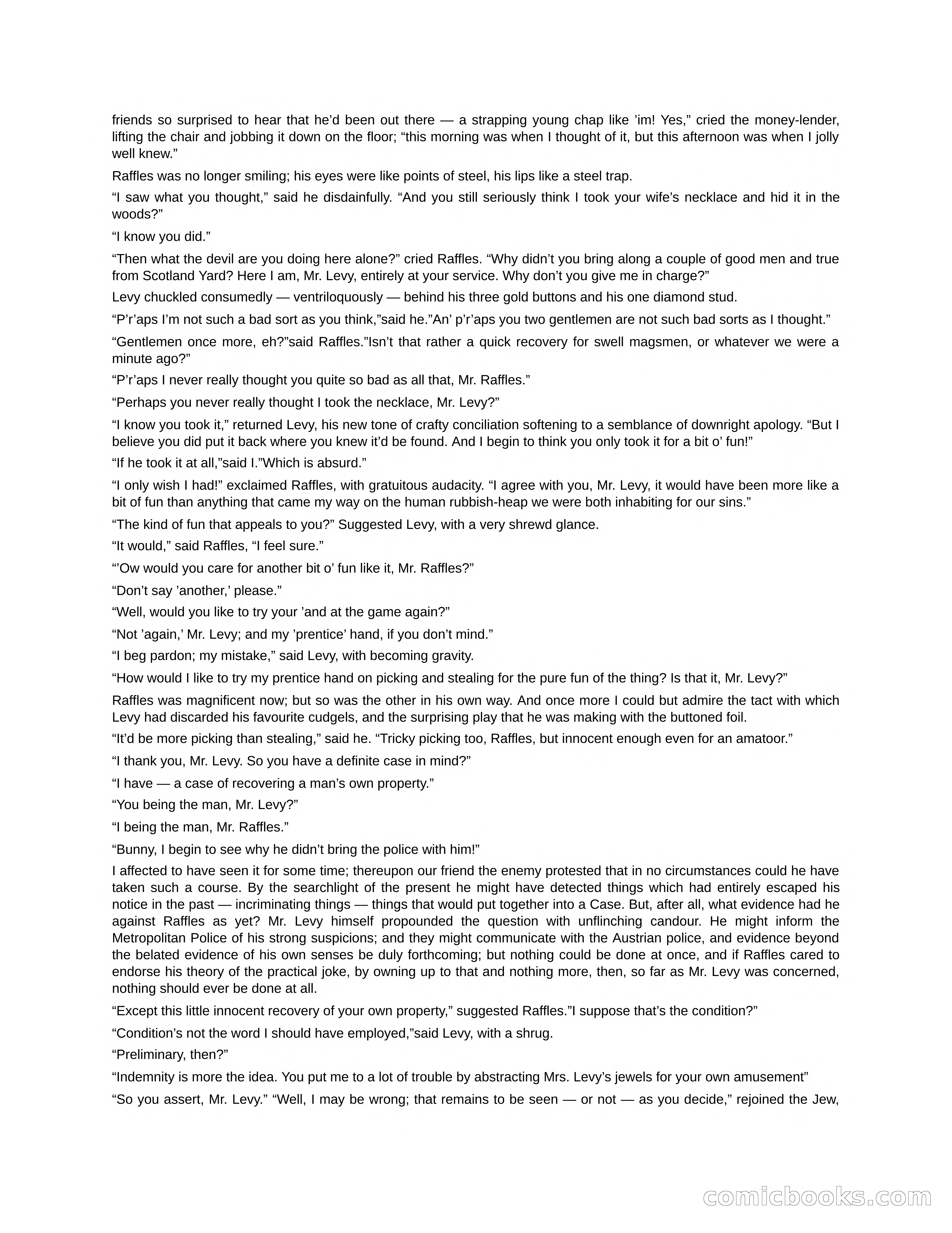 Arthur J. Raffles — page 145 of 290