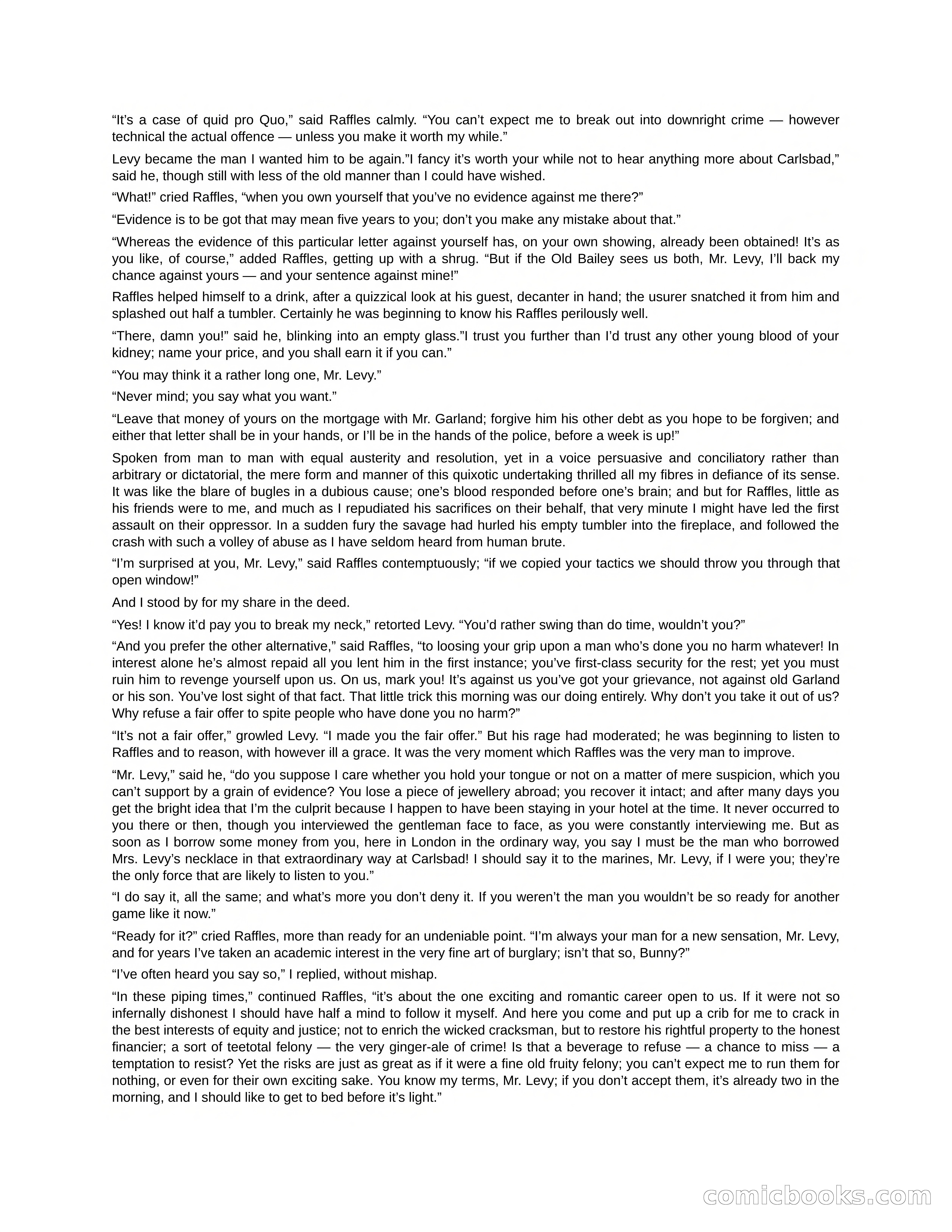 Arthur J. Raffles — page 148 of 290