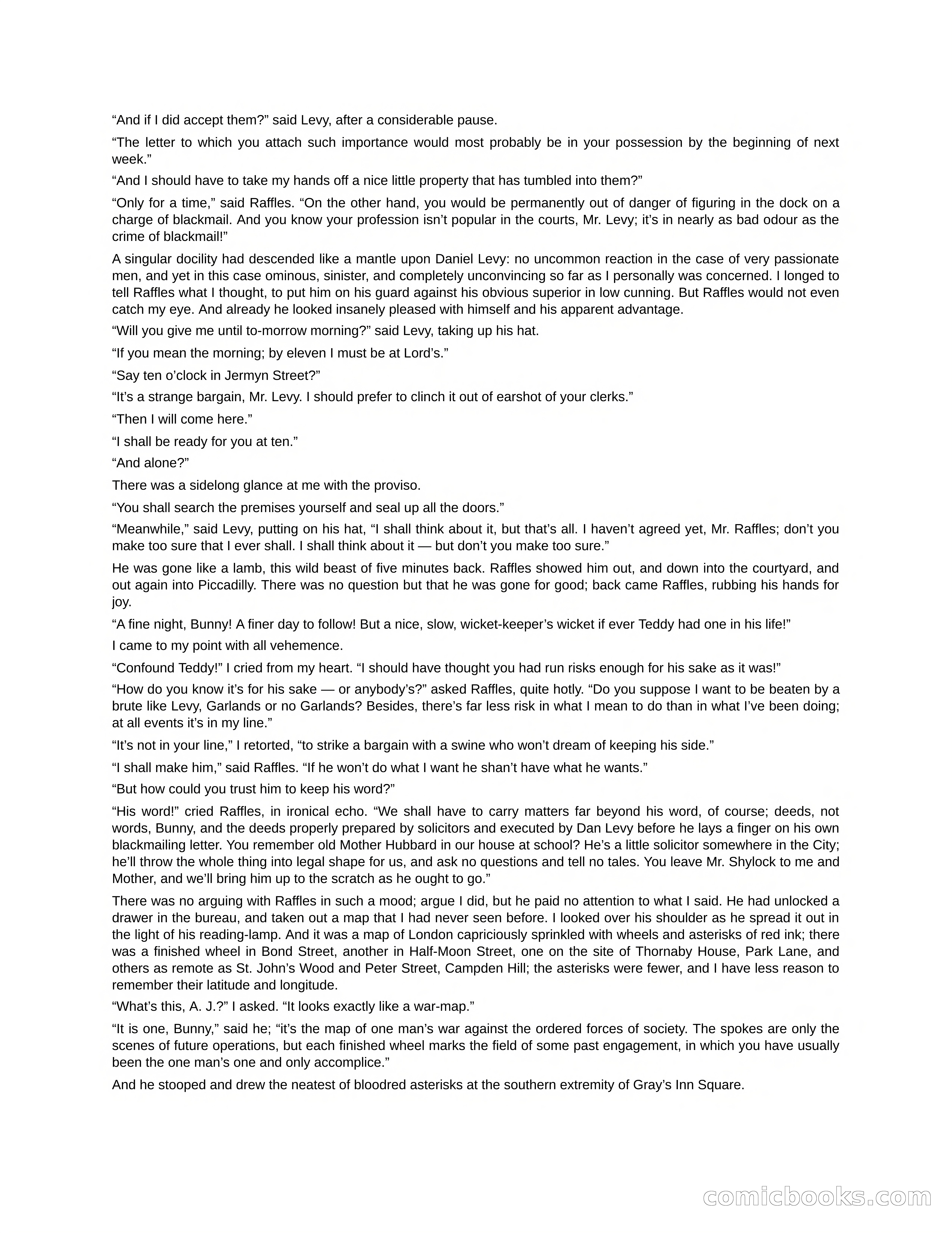 Arthur J. Raffles — page 149 of 290