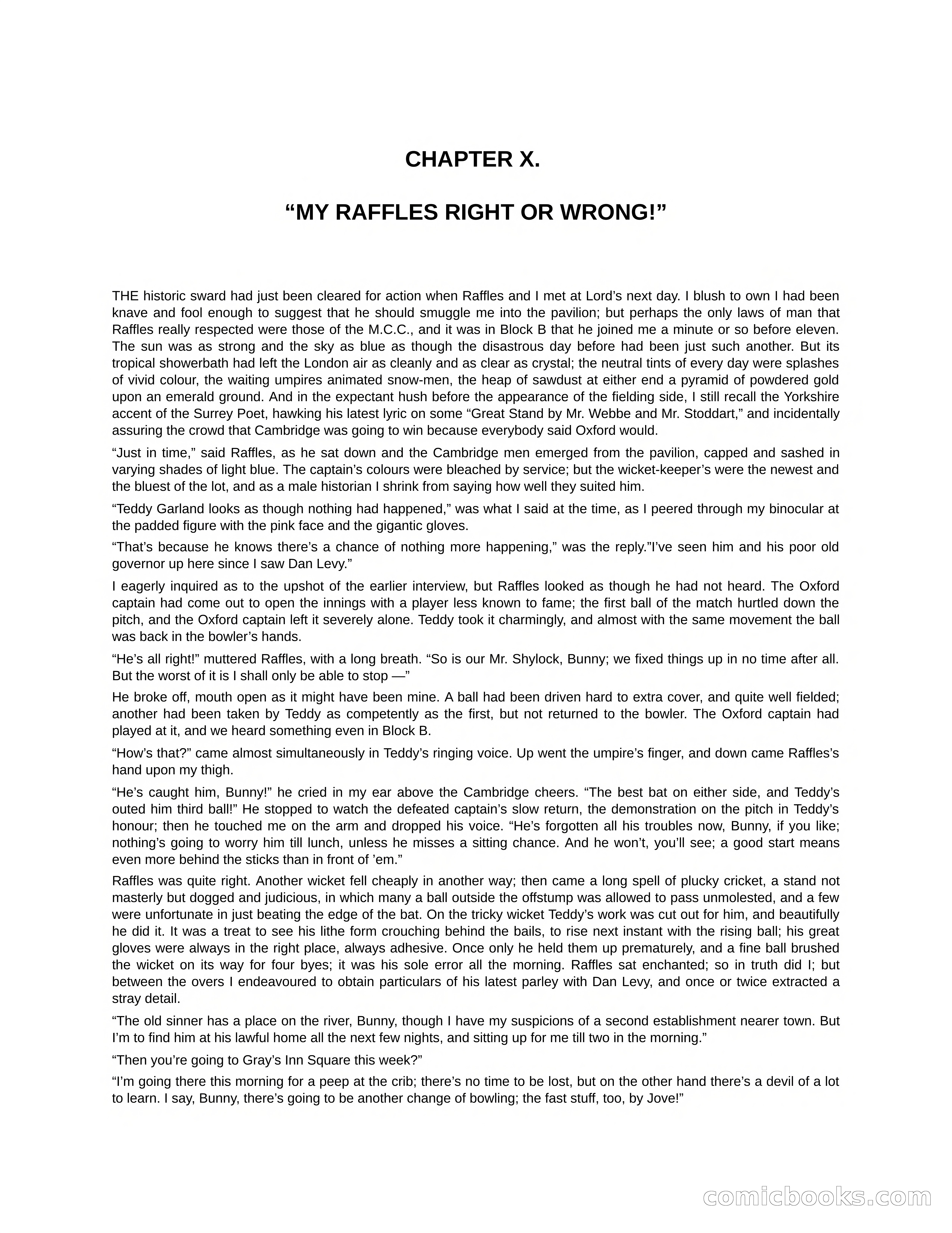 Arthur J. Raffles — page 150 of 290