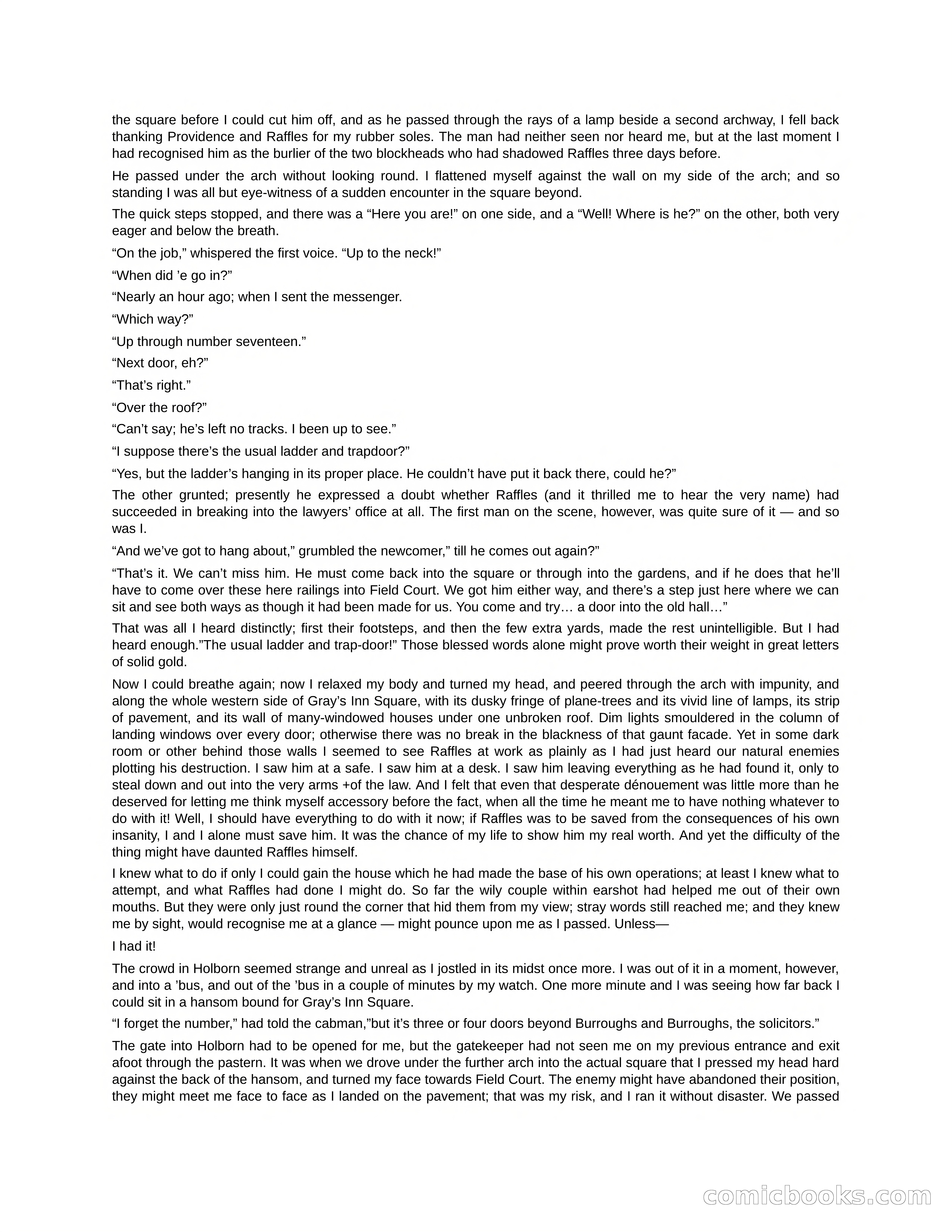 Arthur J. Raffles — page 155 of 290
