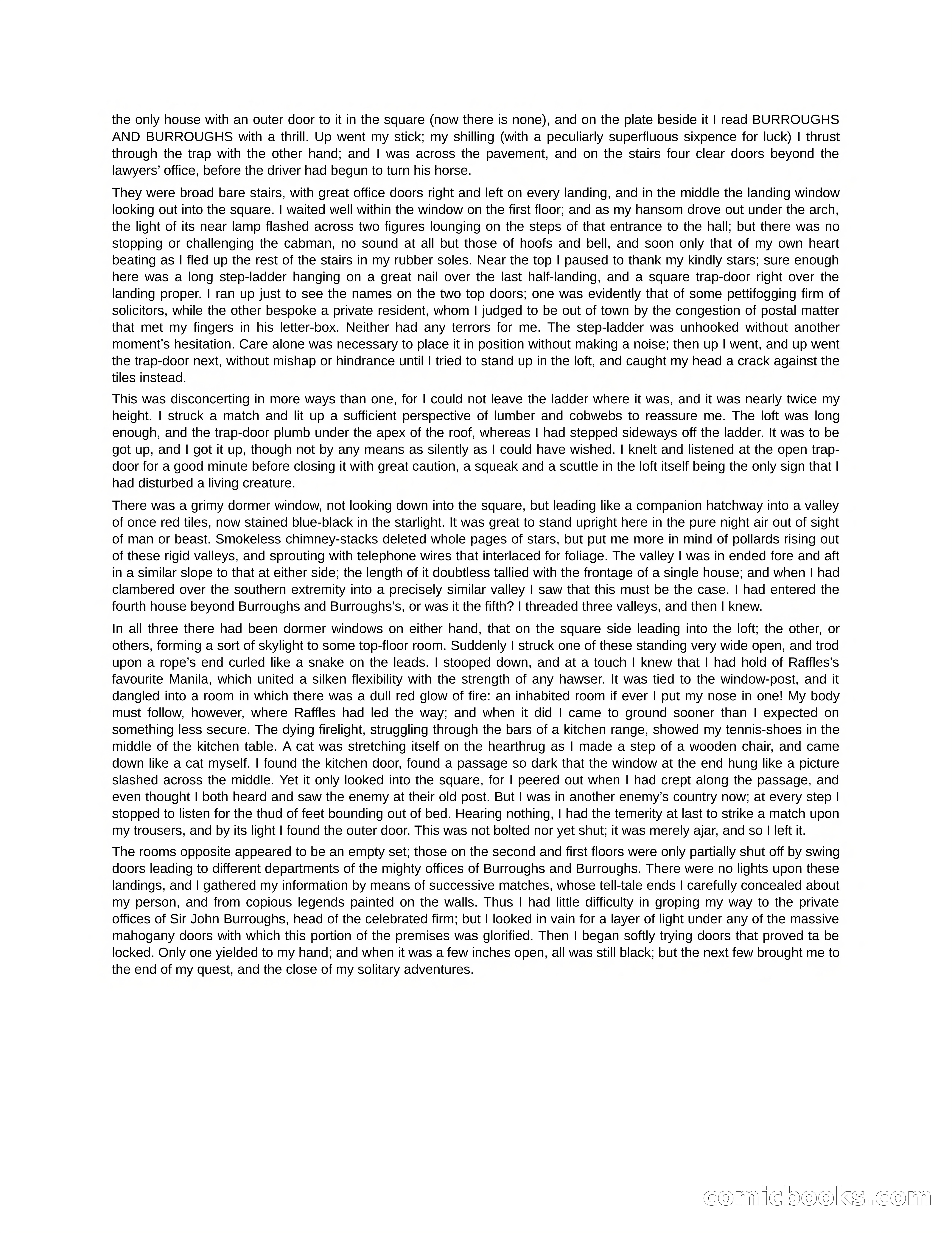 Arthur J. Raffles — page 156 of 290