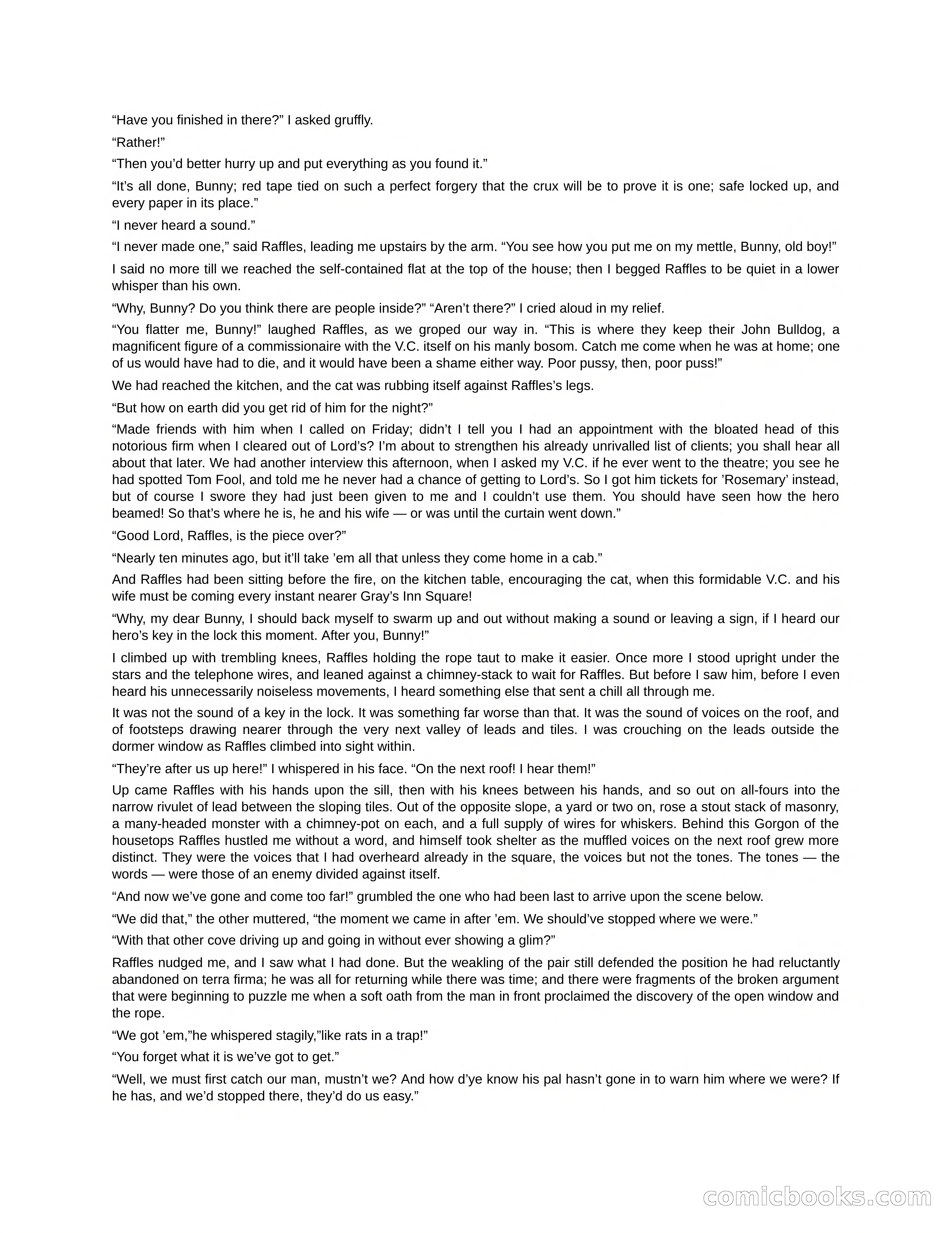 Arthur J. Raffles — page 158 of 290
