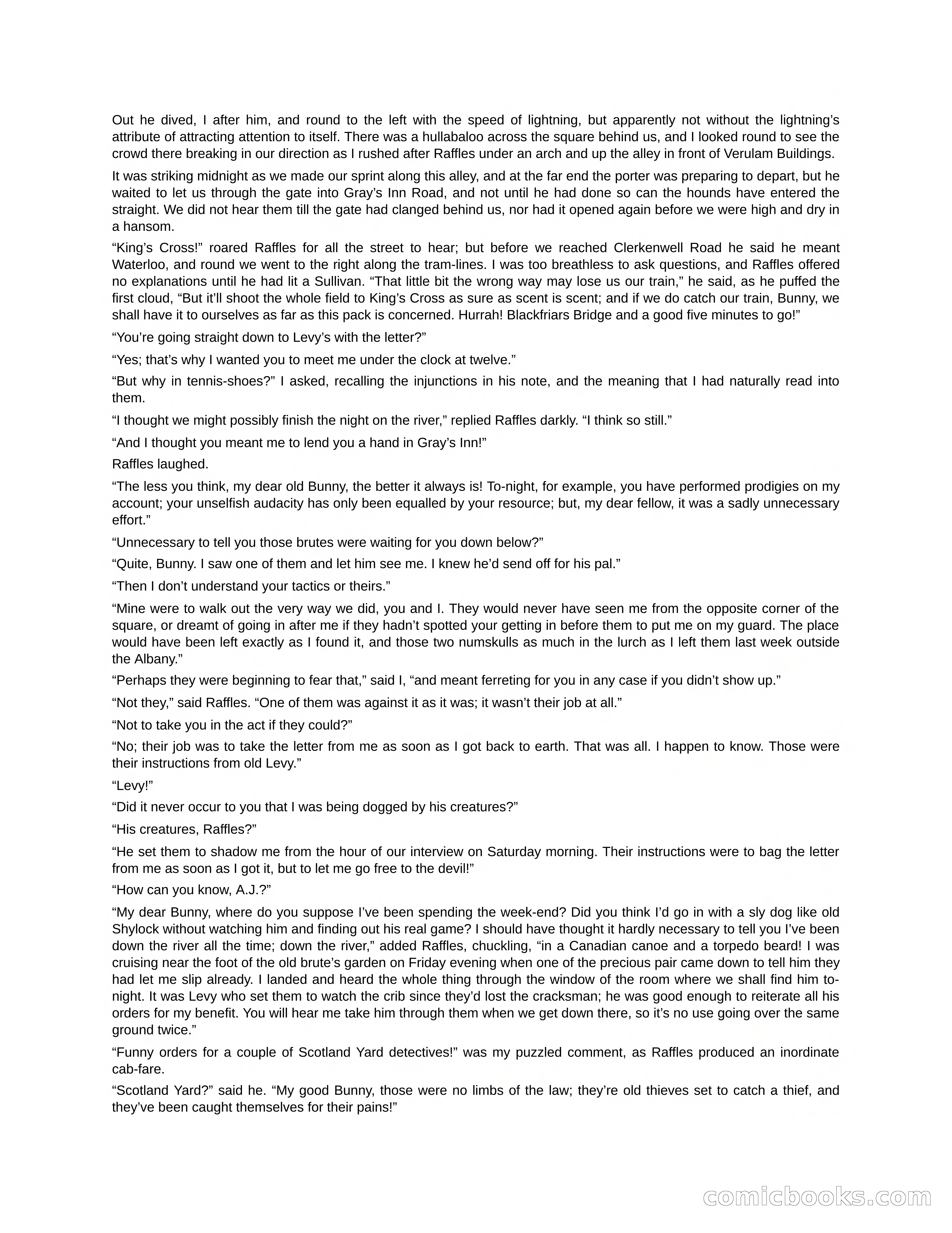 Arthur J. Raffles — page 160 of 290