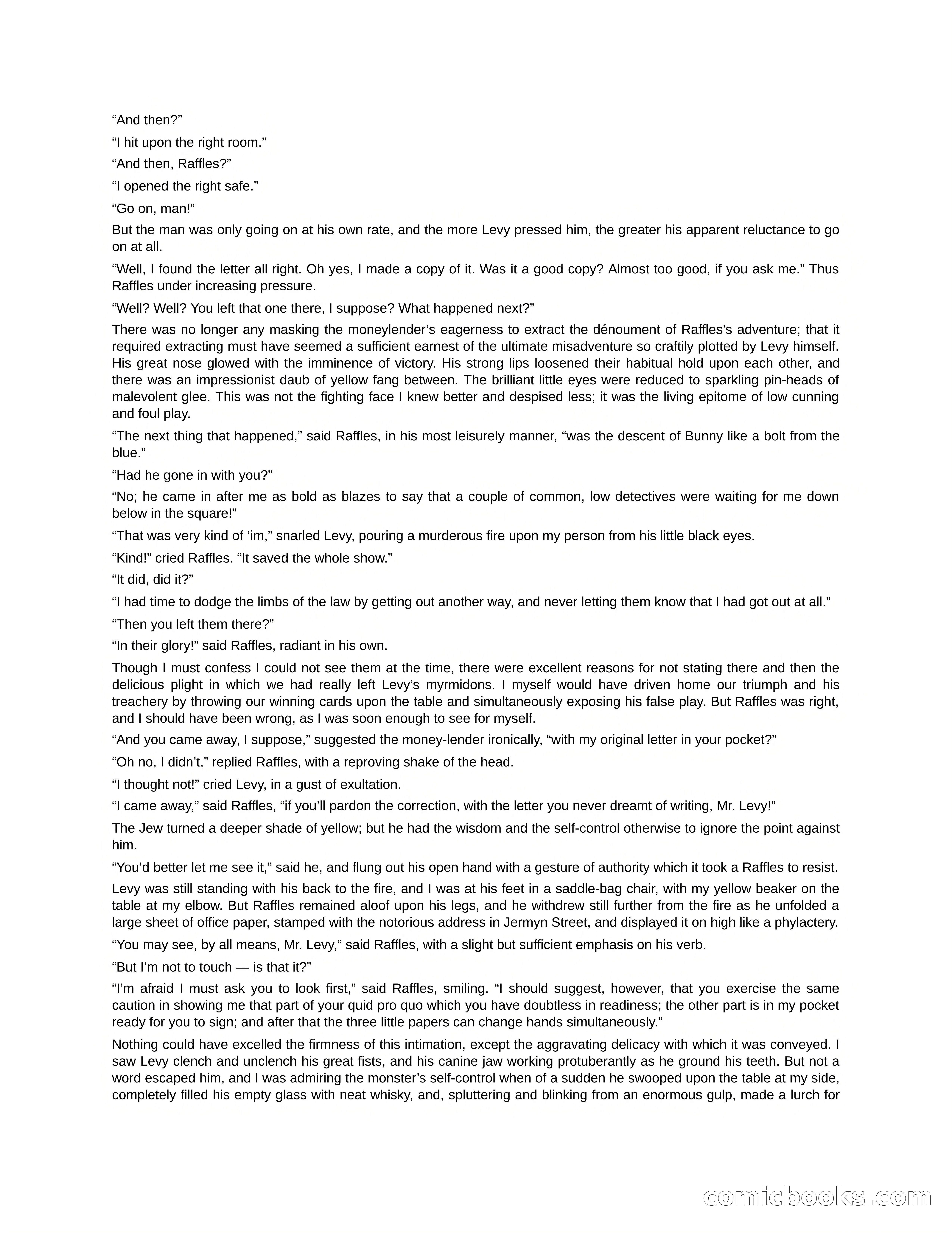 Arthur J. Raffles — page 164 of 290