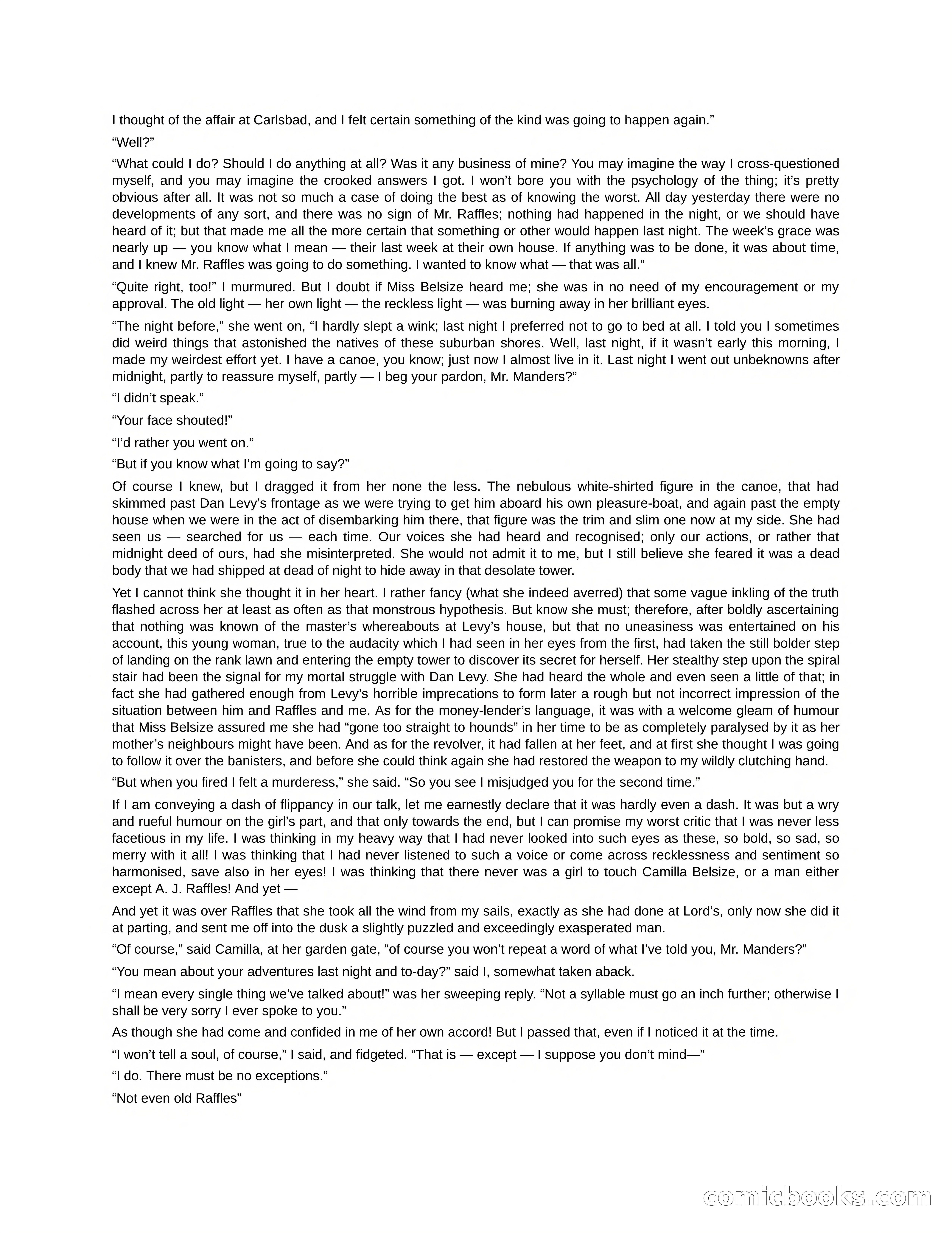 Arthur J. Raffles — page 185 of 290