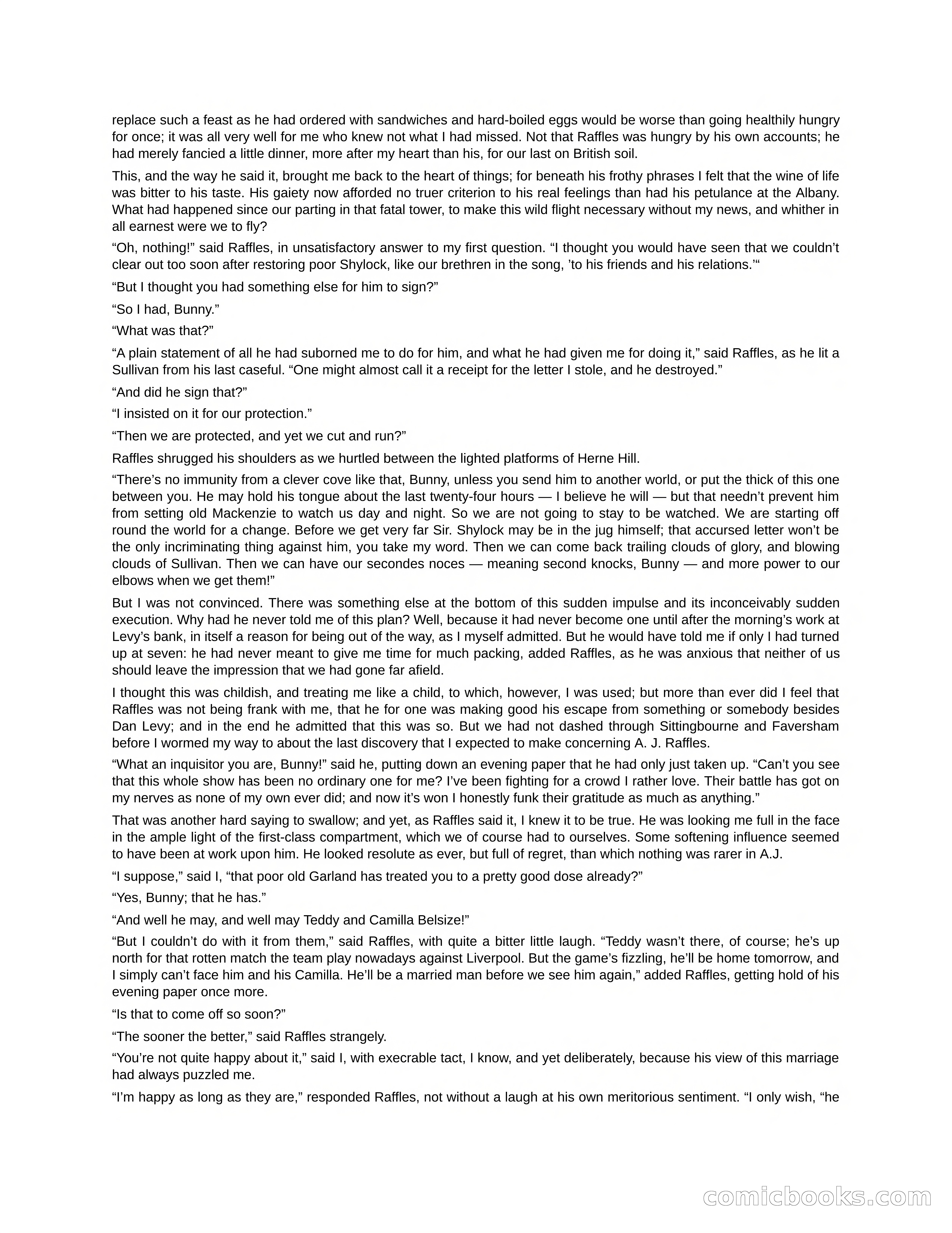 Arthur J. Raffles — page 188 of 290