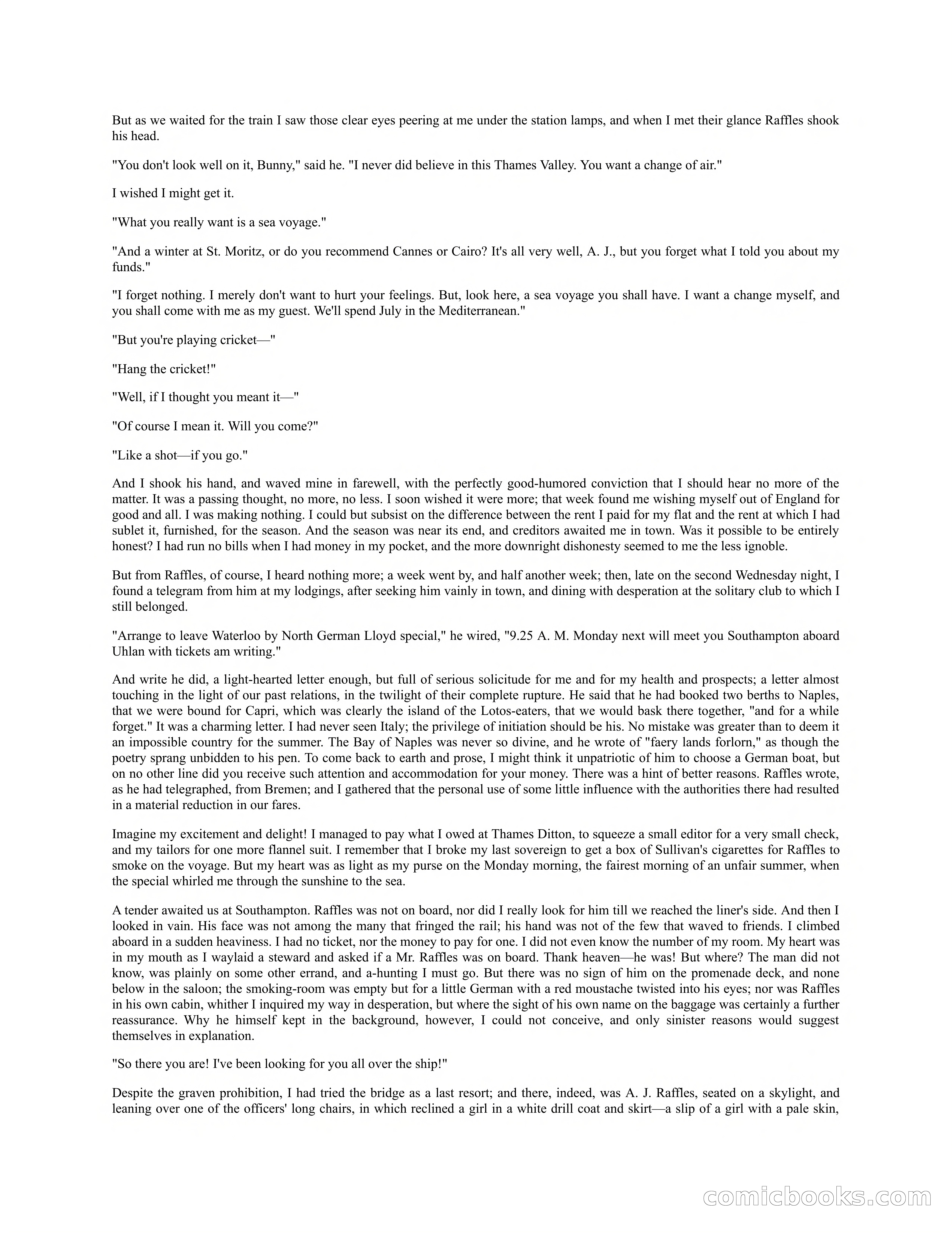 Arthur J. Raffles — page 203 of 290