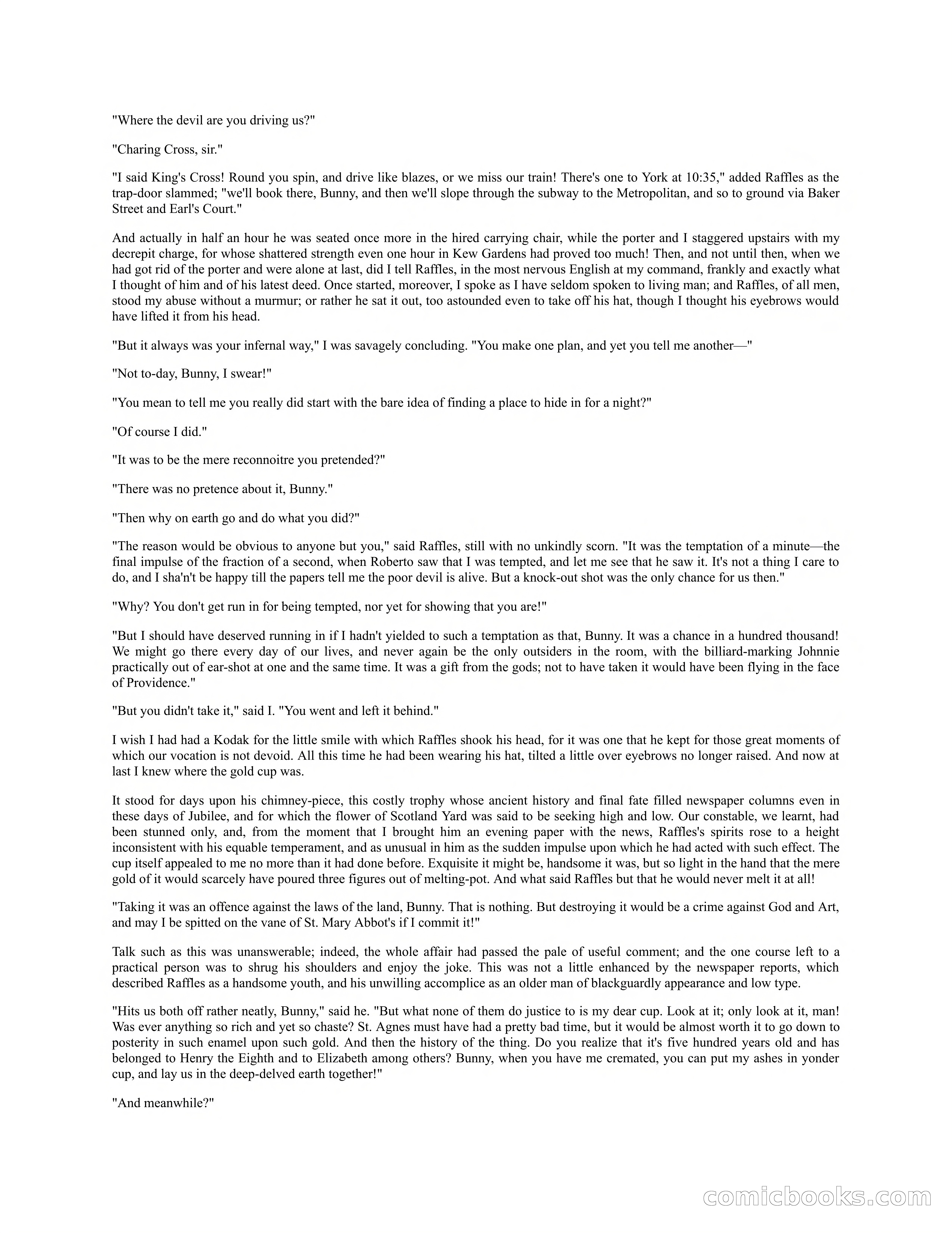 Arthur J. Raffles — page 235 of 290