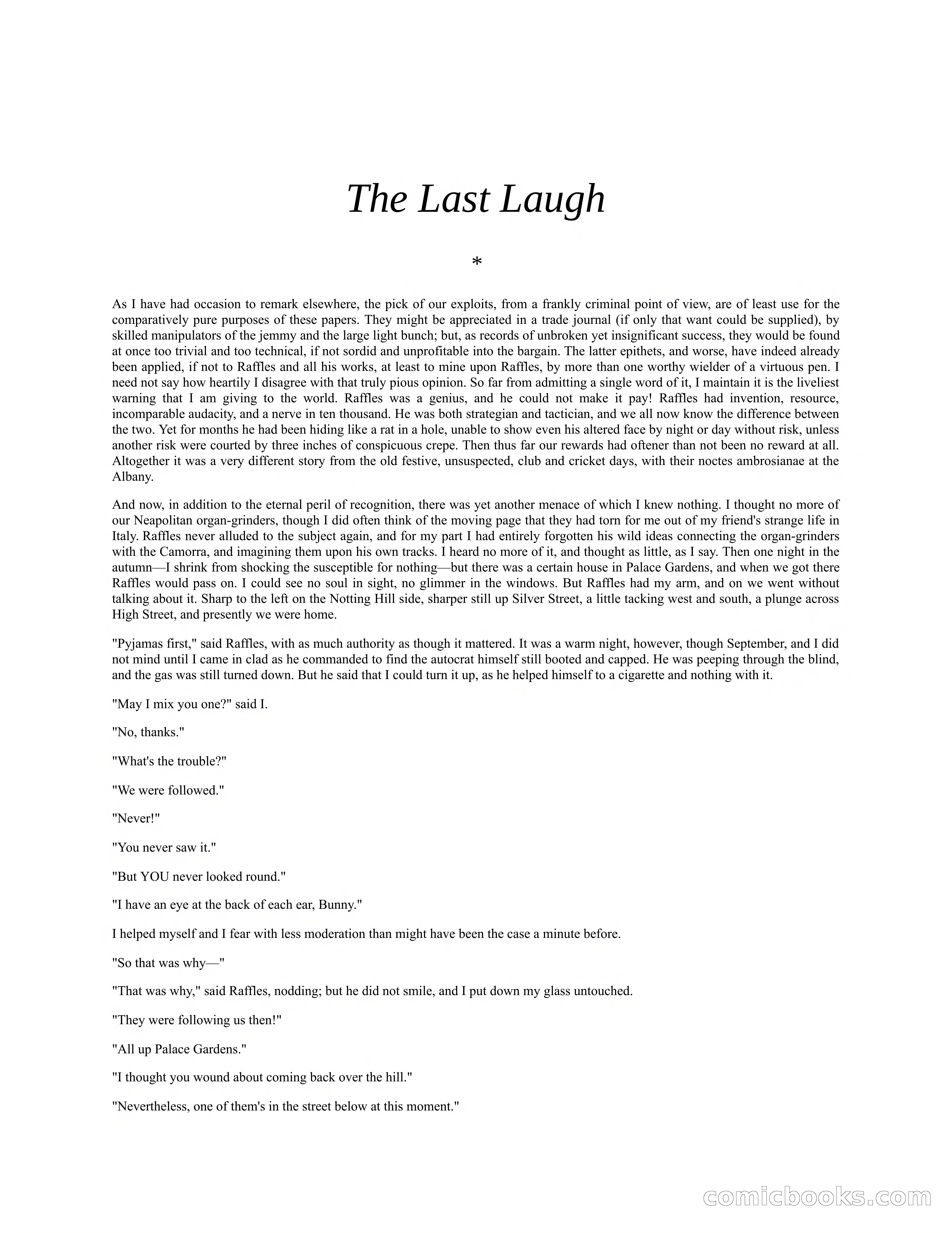 Arthur J. Raffles — page 238 of 290