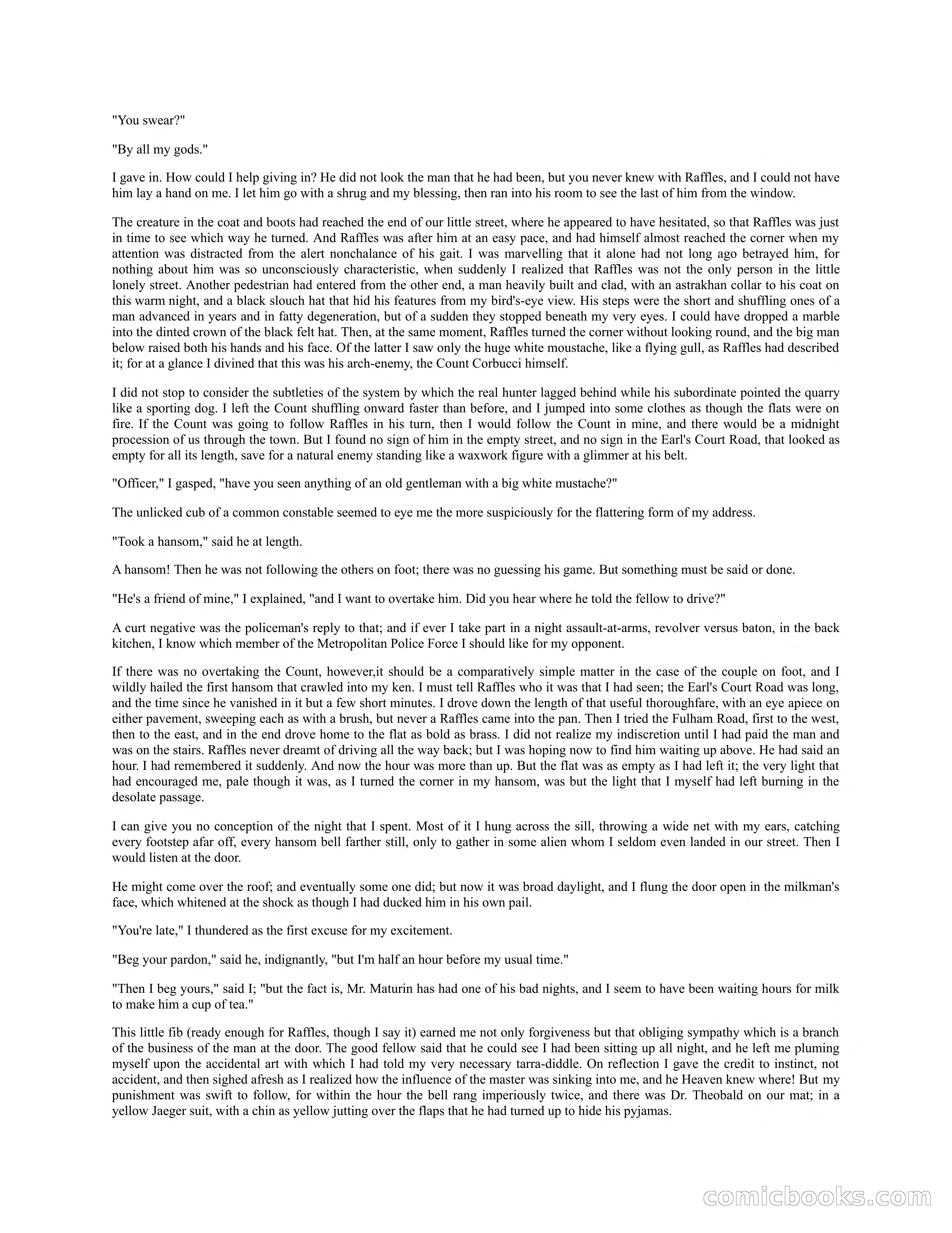 Arthur J. Raffles — page 240 of 290