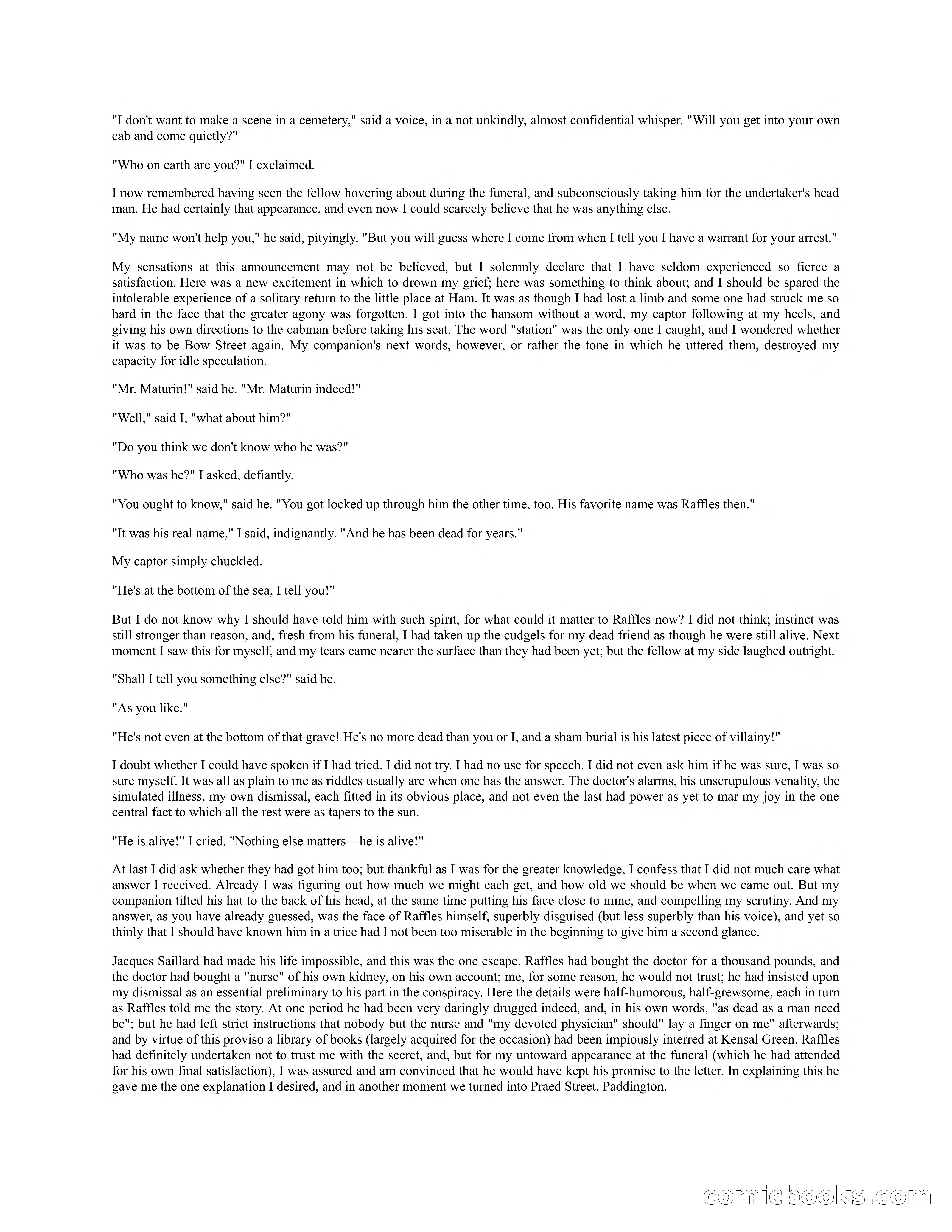 Arthur J. Raffles — page 264 of 290
