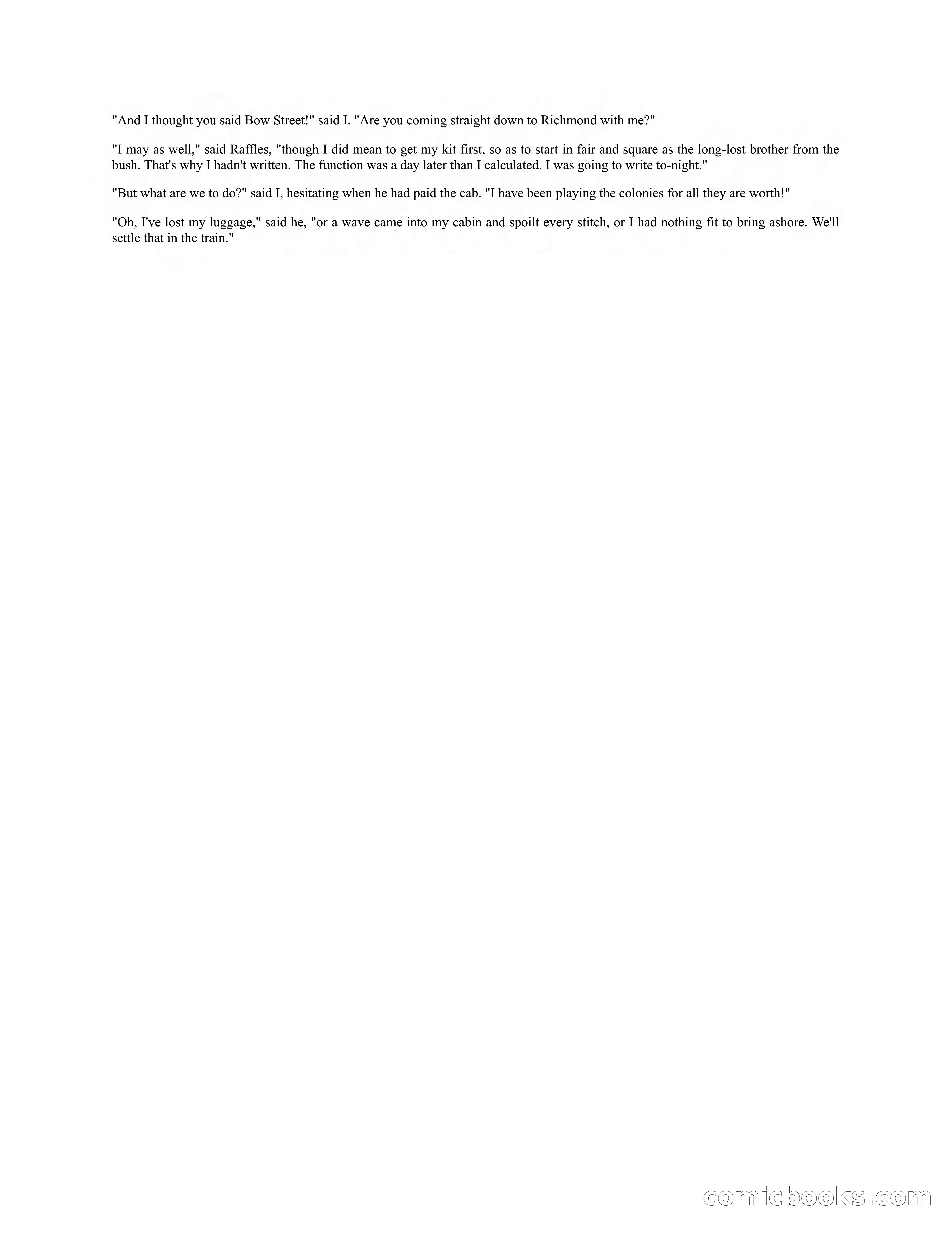 Arthur J. Raffles — page 265 of 290