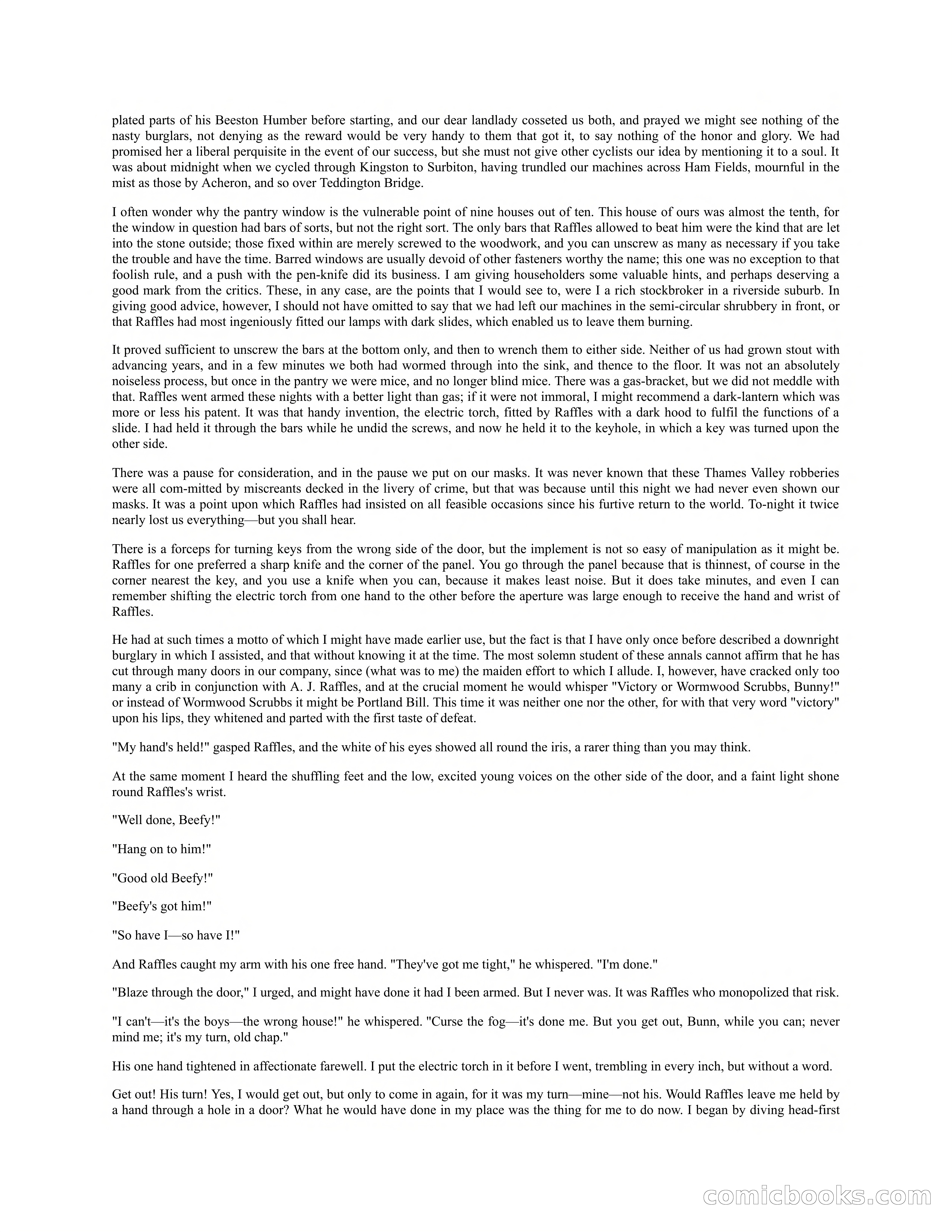 Arthur J. Raffles — page 267 of 290