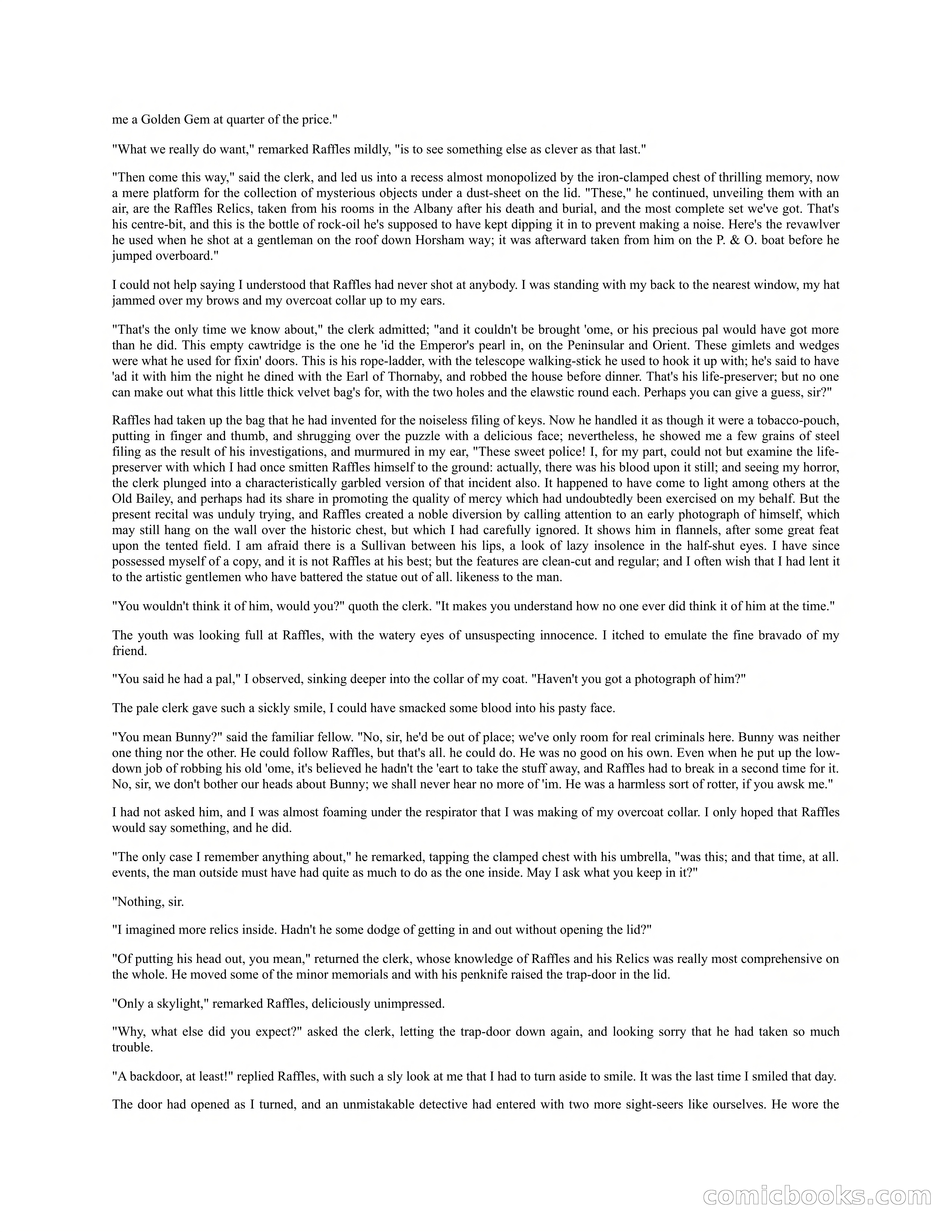Arthur J. Raffles — page 275 of 290