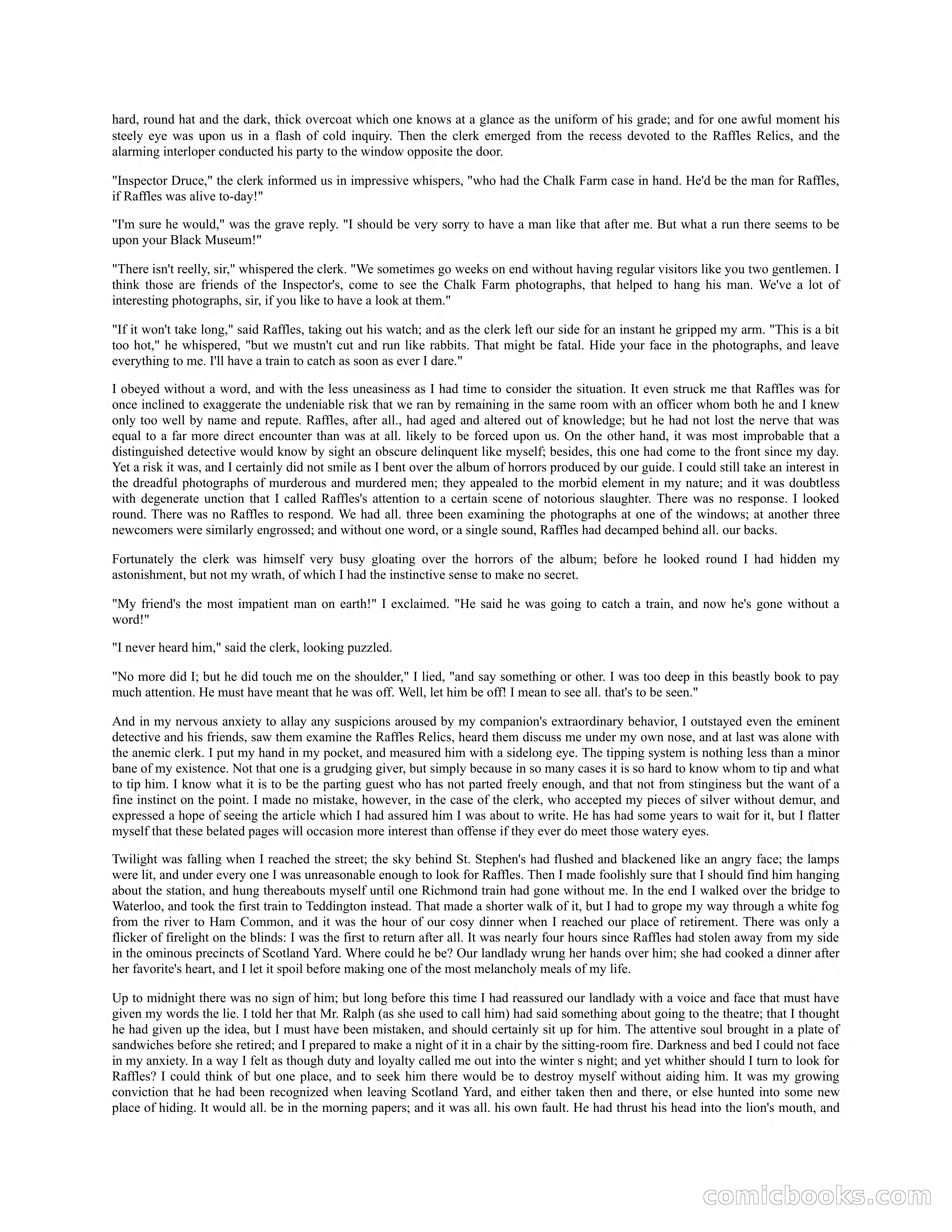 Arthur J. Raffles — page 276 of 290