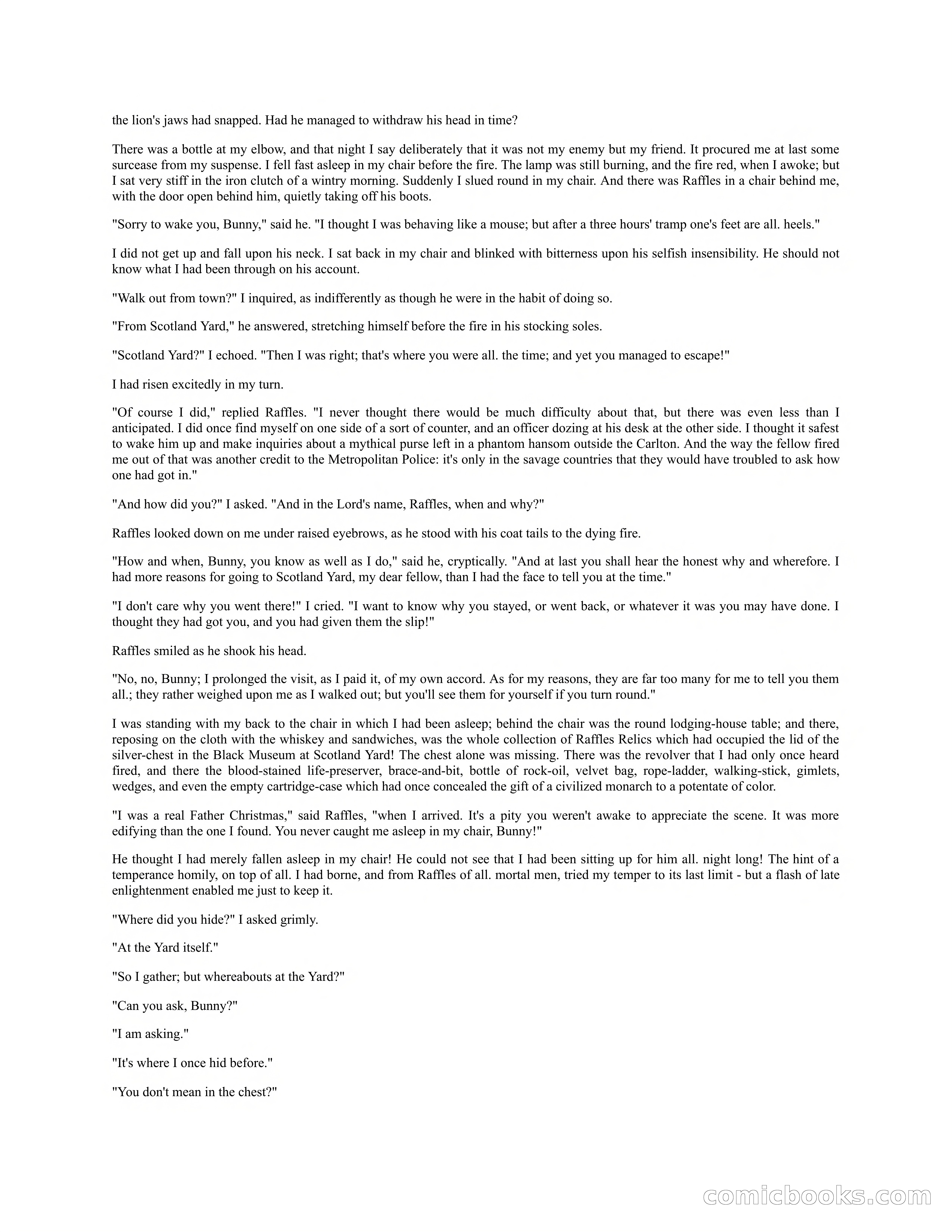 Arthur J. Raffles — page 277 of 290