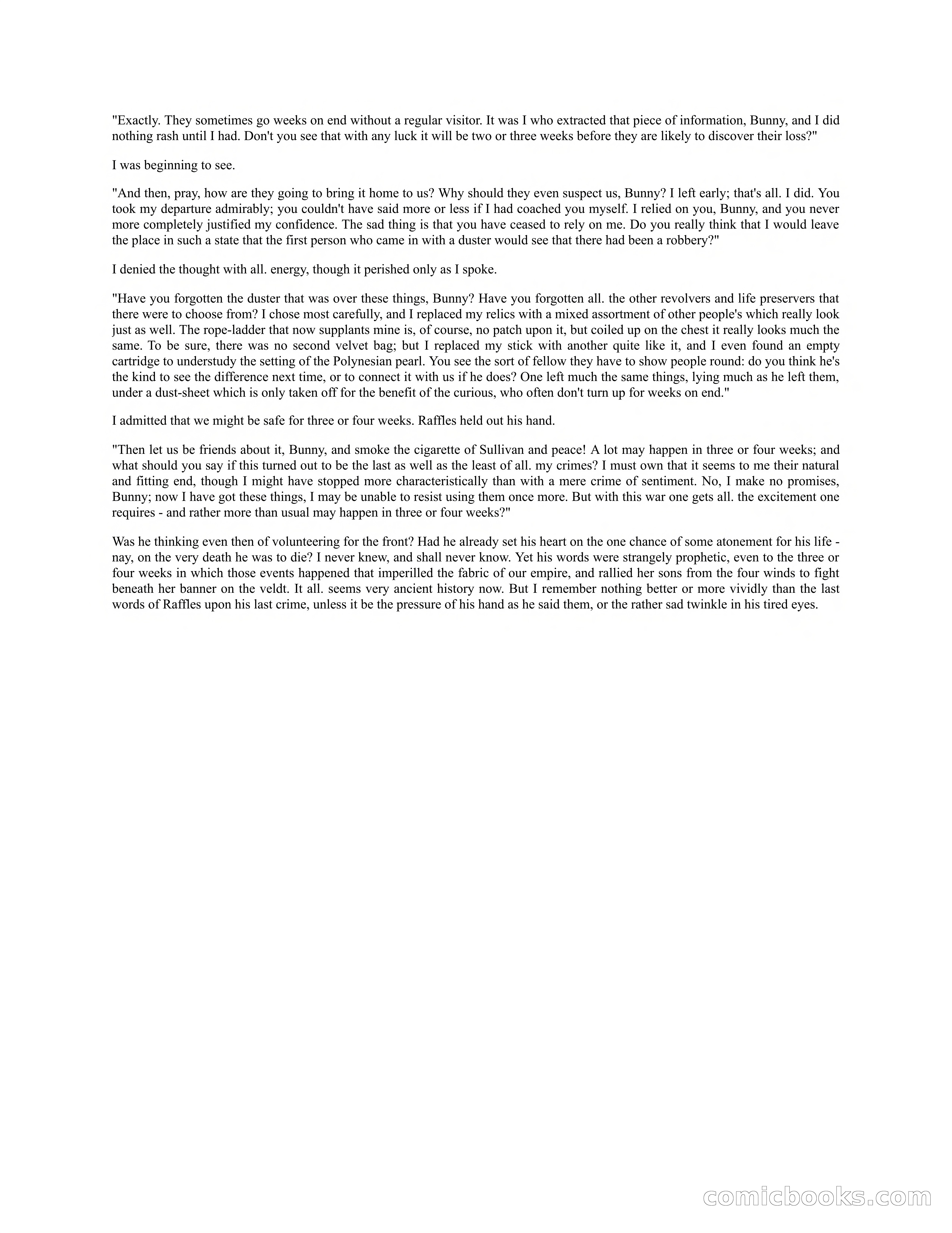 Arthur J. Raffles — page 279 of 290
