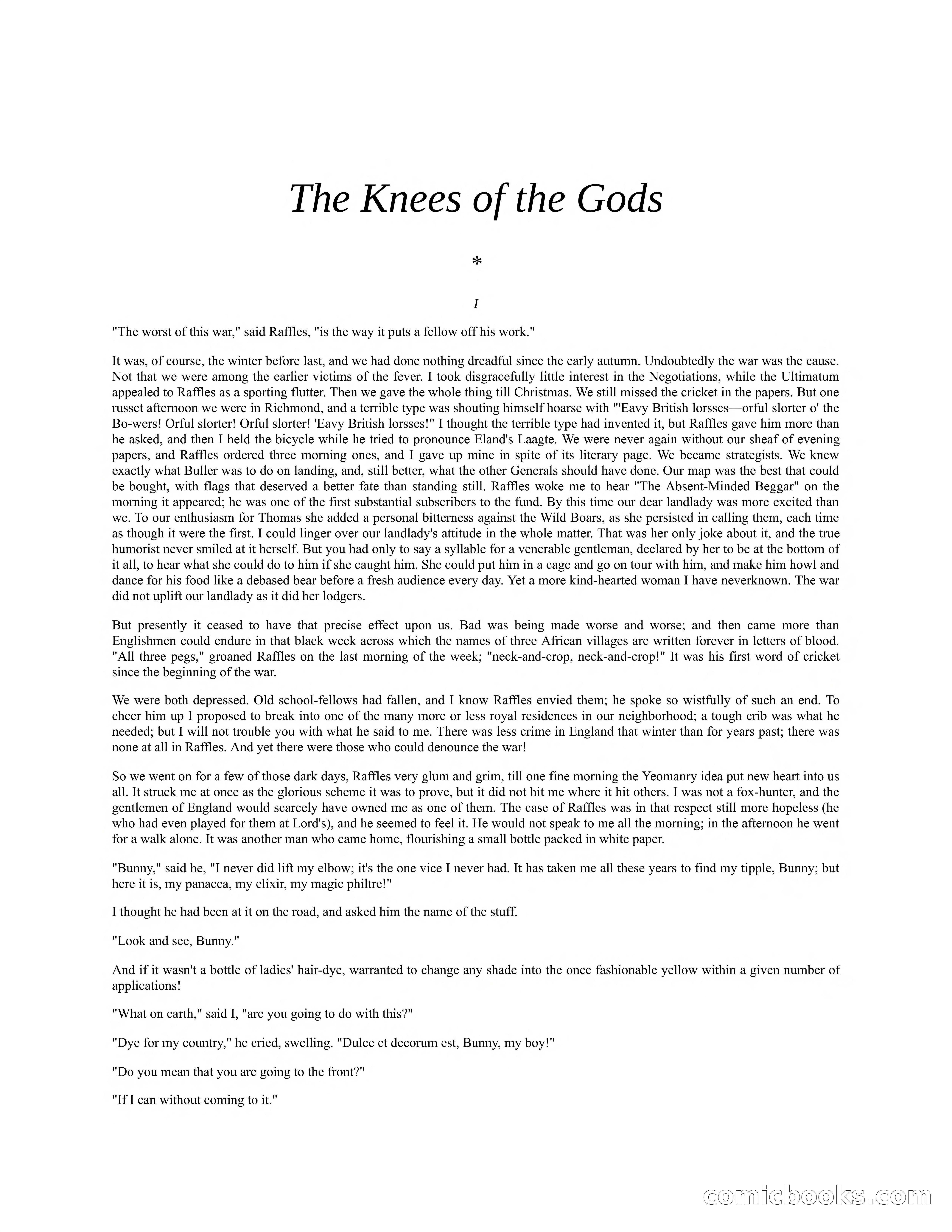 Arthur J. Raffles — page 280 of 290