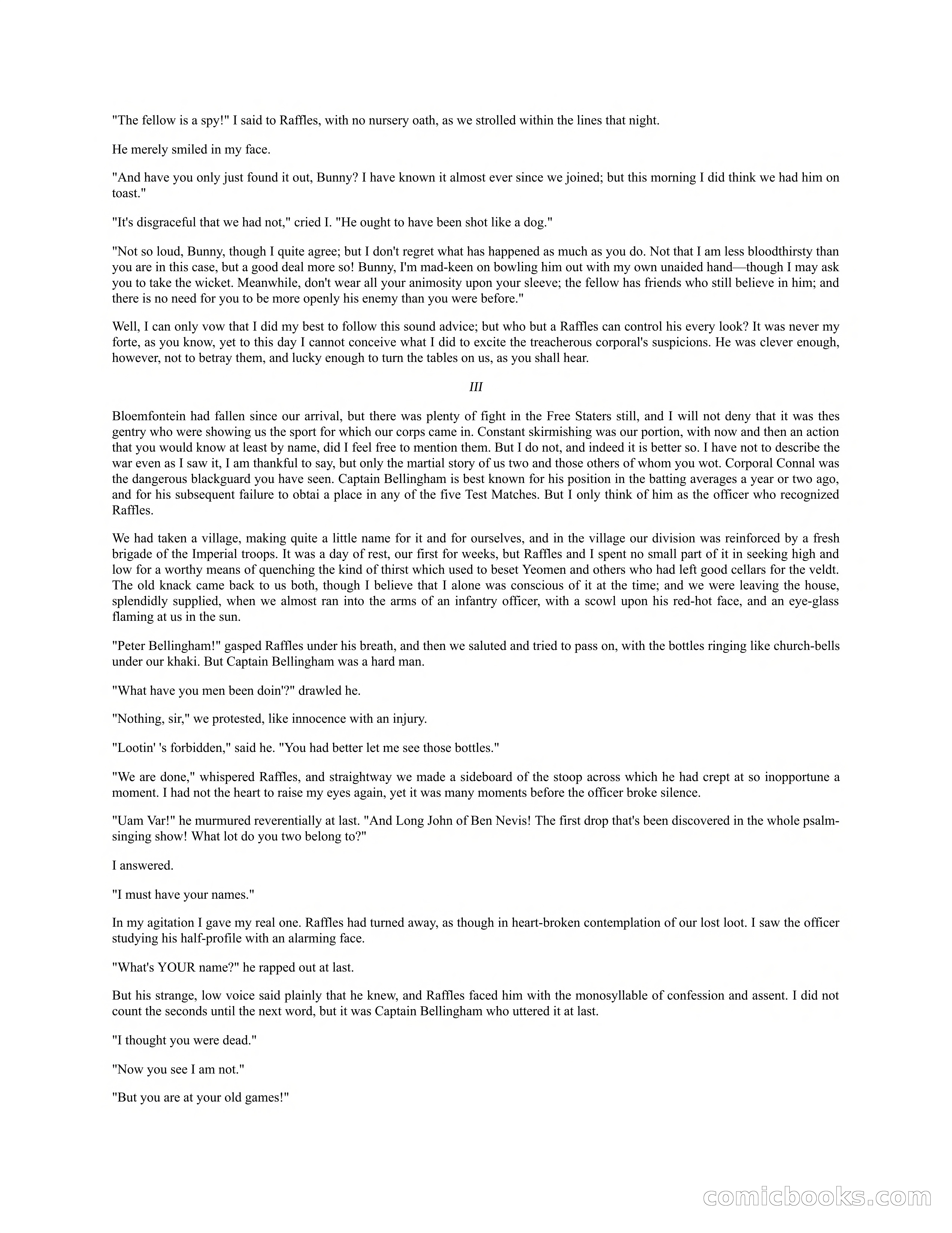Arthur J. Raffles — page 283 of 290