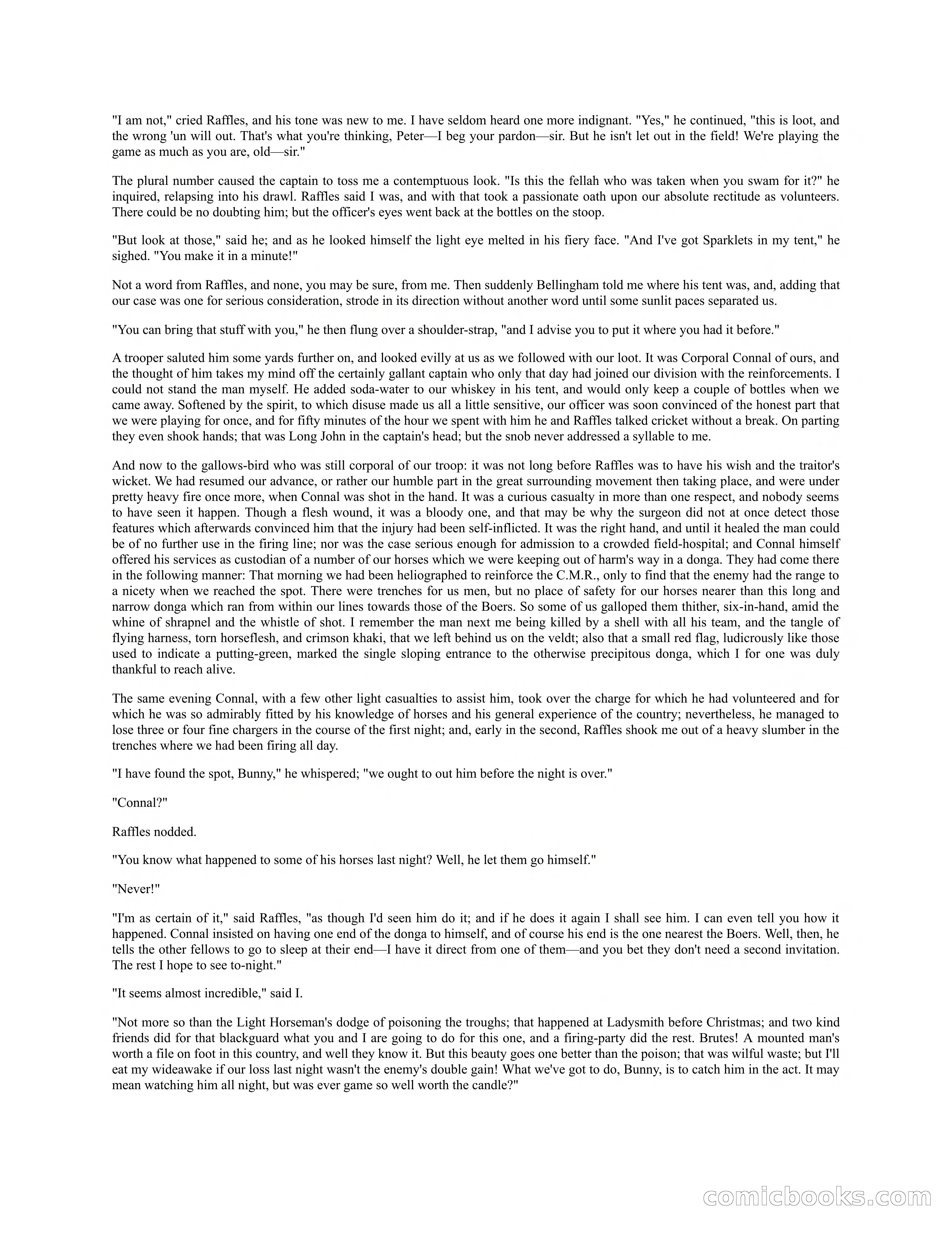 Arthur J. Raffles — page 284 of 290