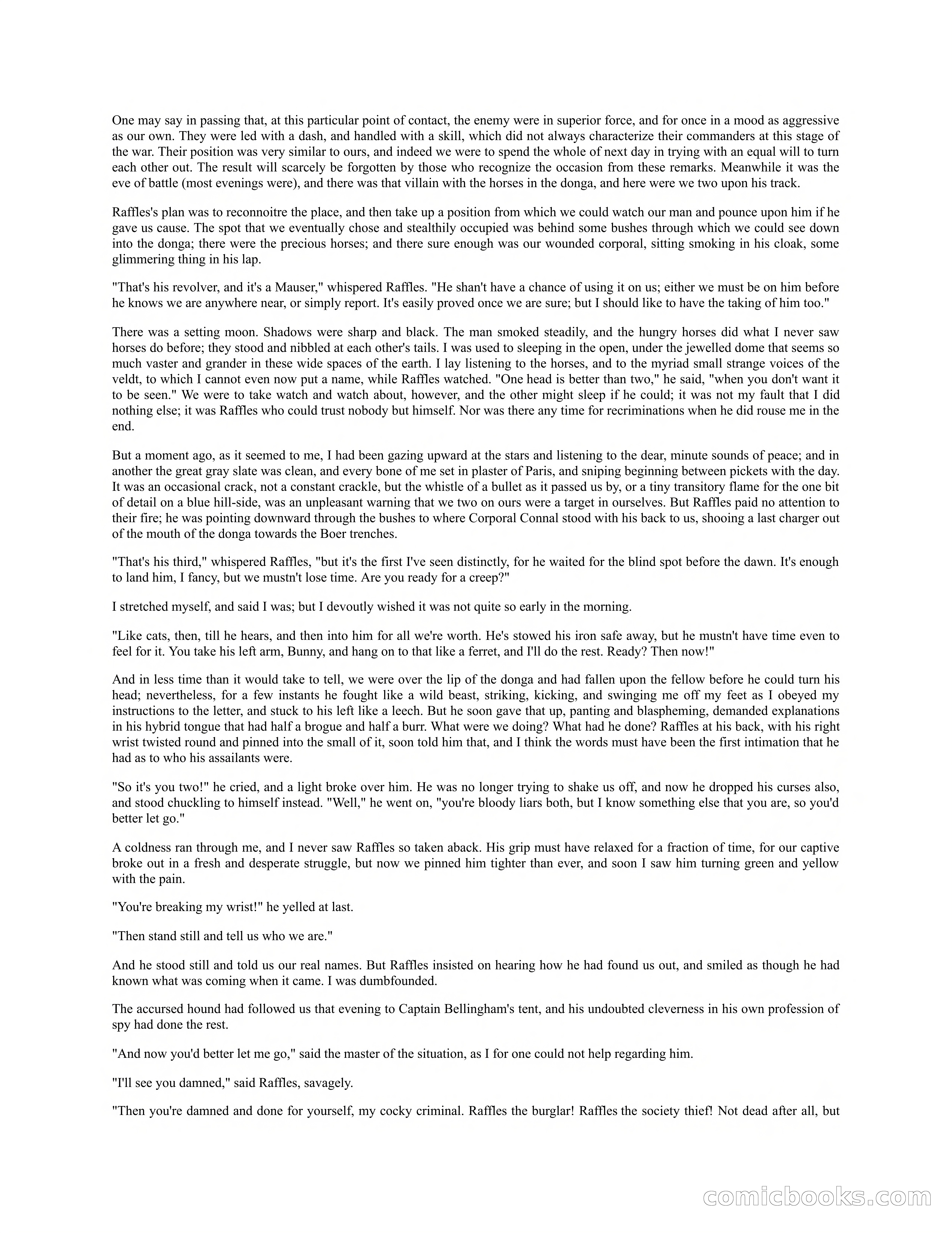 Arthur J. Raffles — page 285 of 290