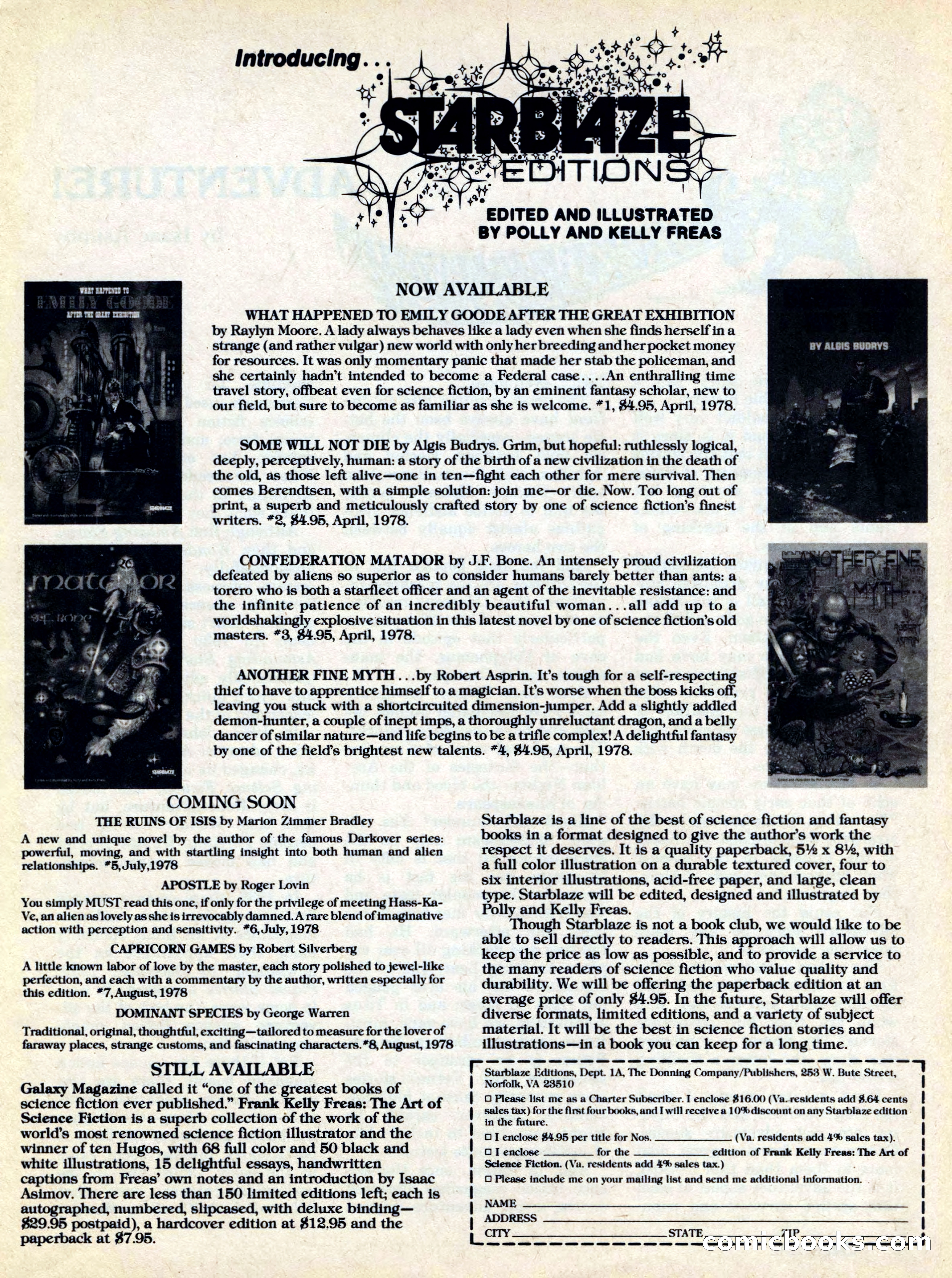 Asimov's SF Adventure Magazine, Fall 1978 — page 5 of 120