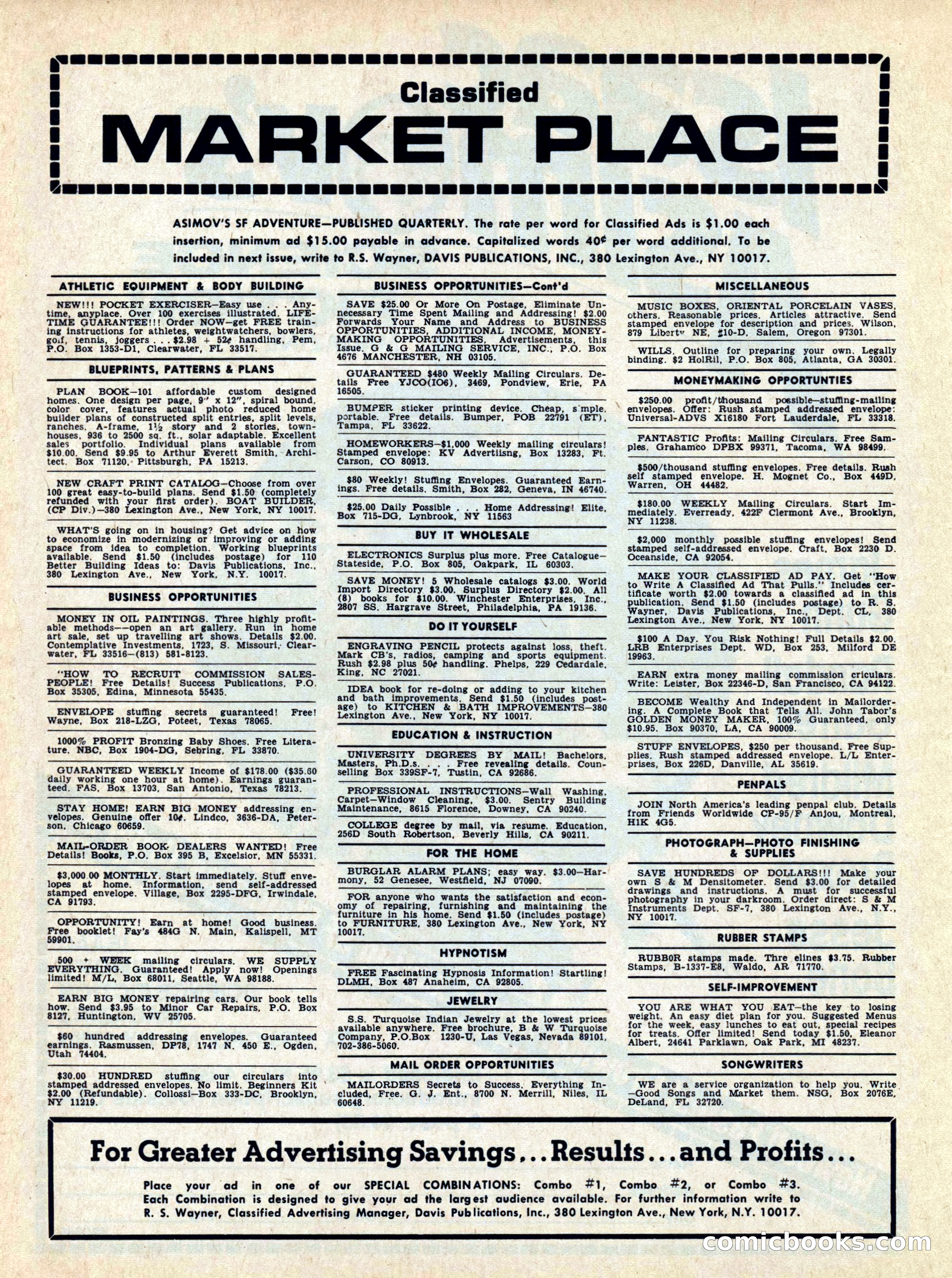 Asimov's SF Adventure Magazine, Fall 1978 — page 10 of 120